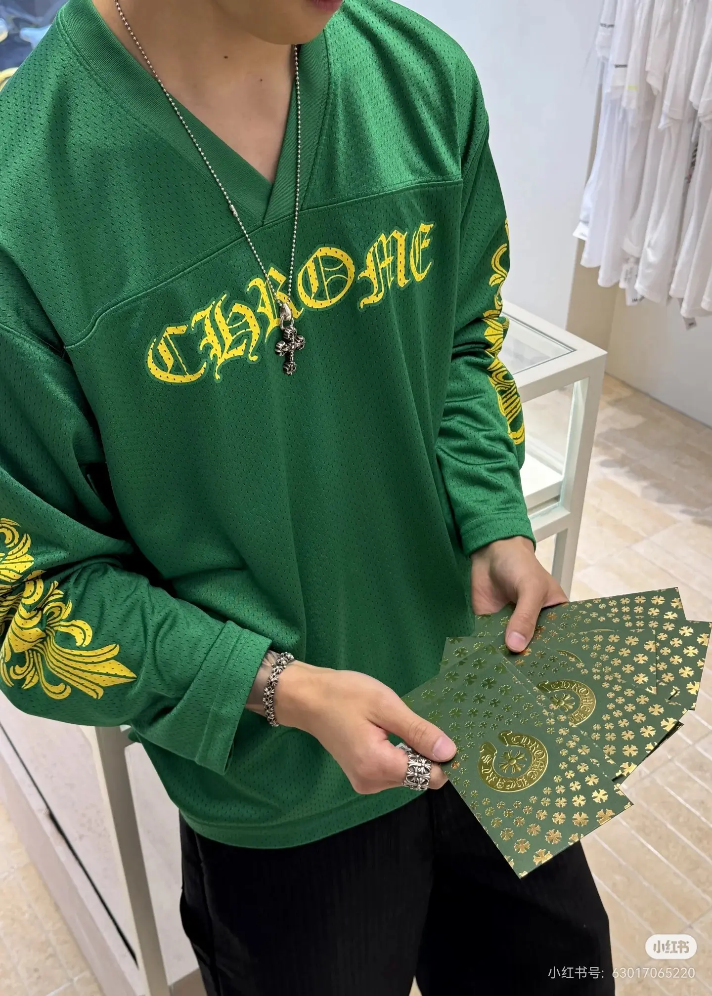 Logo-Print Mesh Hockey Jersey D15522300