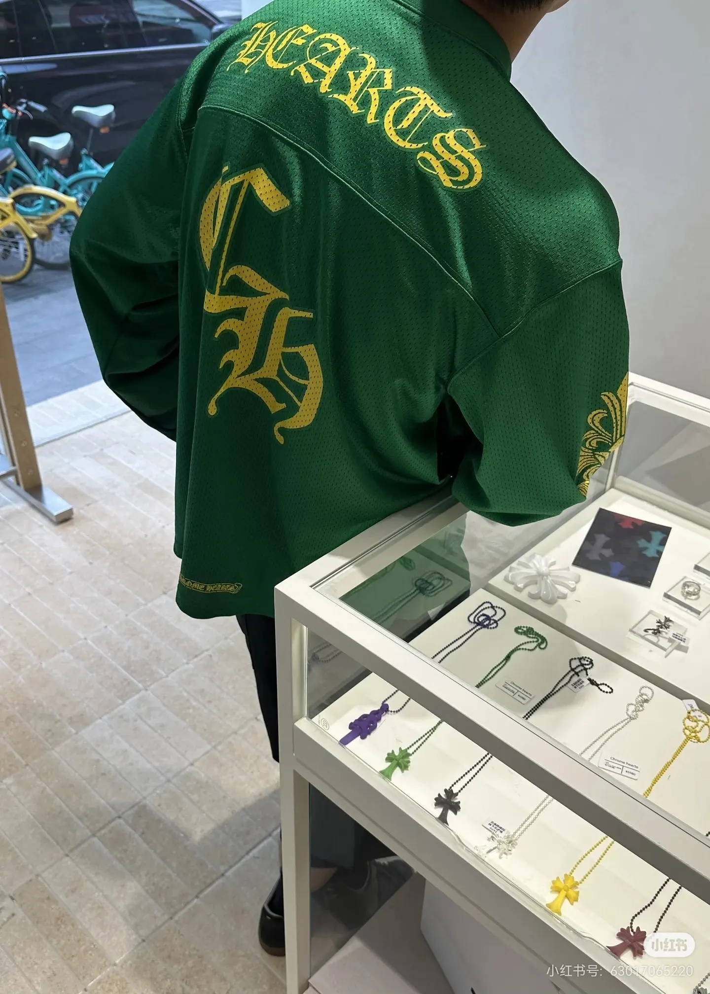 Logo-Print Mesh Hockey Jersey D15522300 — view 5