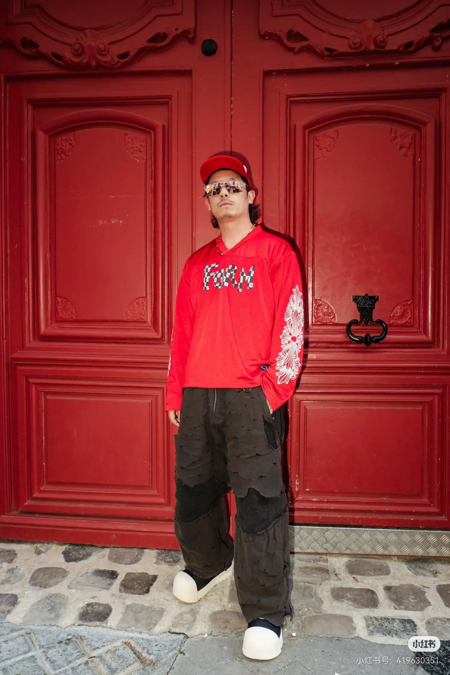Logo-Print Mesh Hockey Jersey D15522561 — view 6