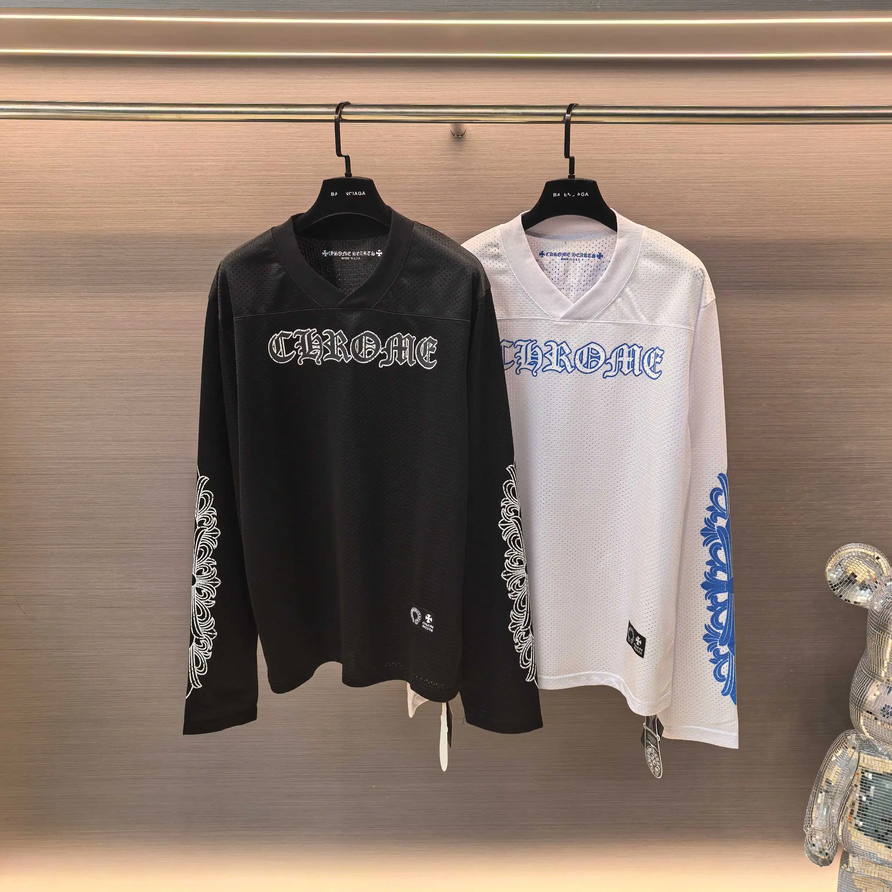 Logo-Print Mesh Hockey Jersey D15522308
