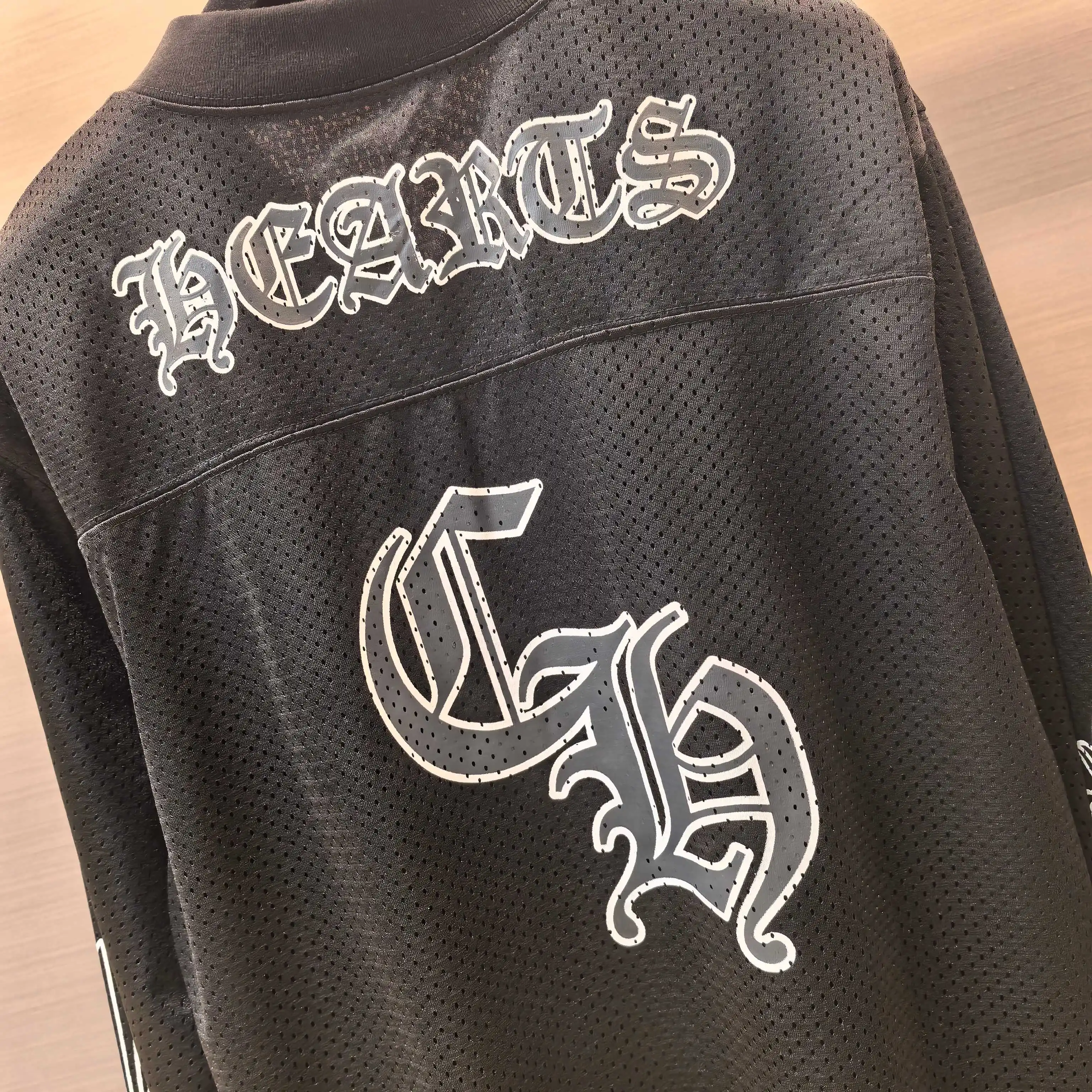 Logo-Print Mesh Hockey Jersey D15522308 — view 5