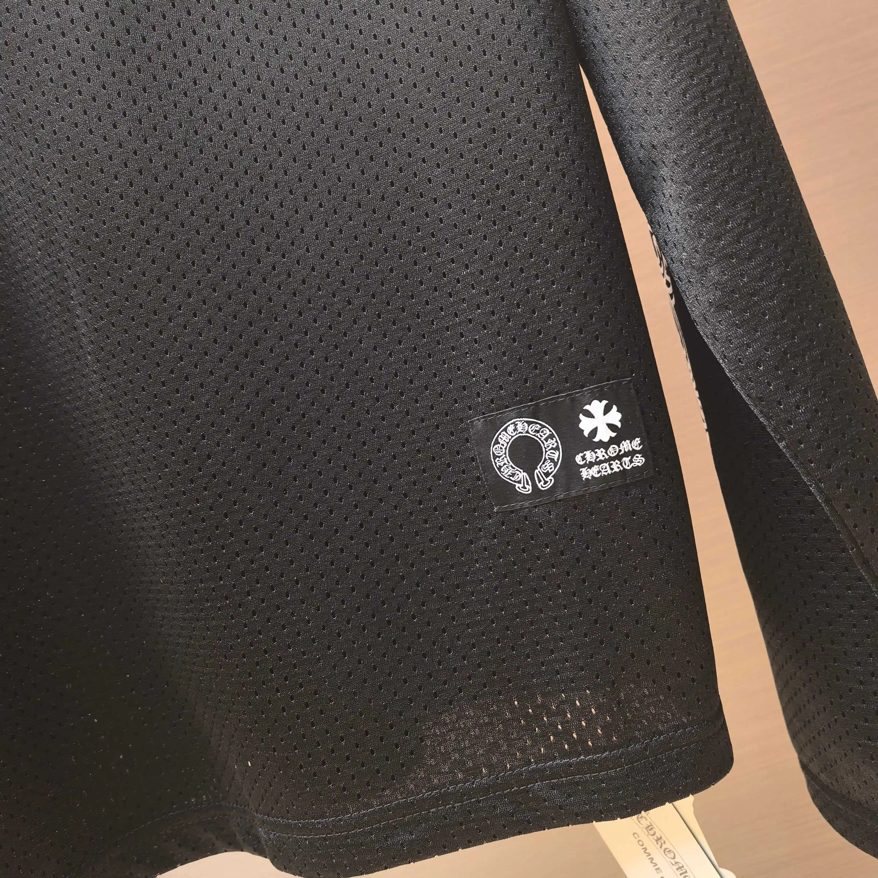 Logo-Print Mesh Hockey Jersey D15522308 — view 8