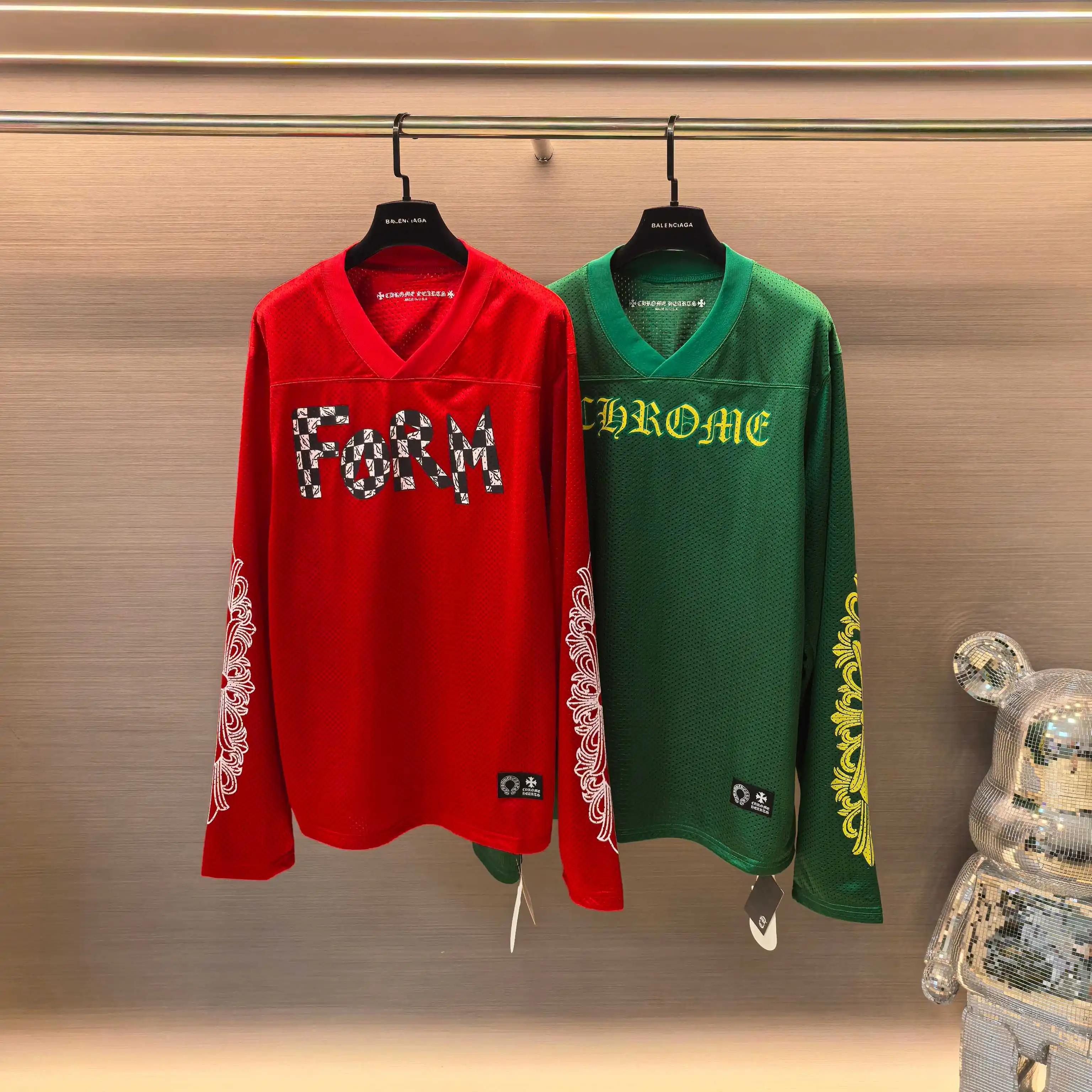 Logo Print Mesh Jersey T-Shirt D15522296