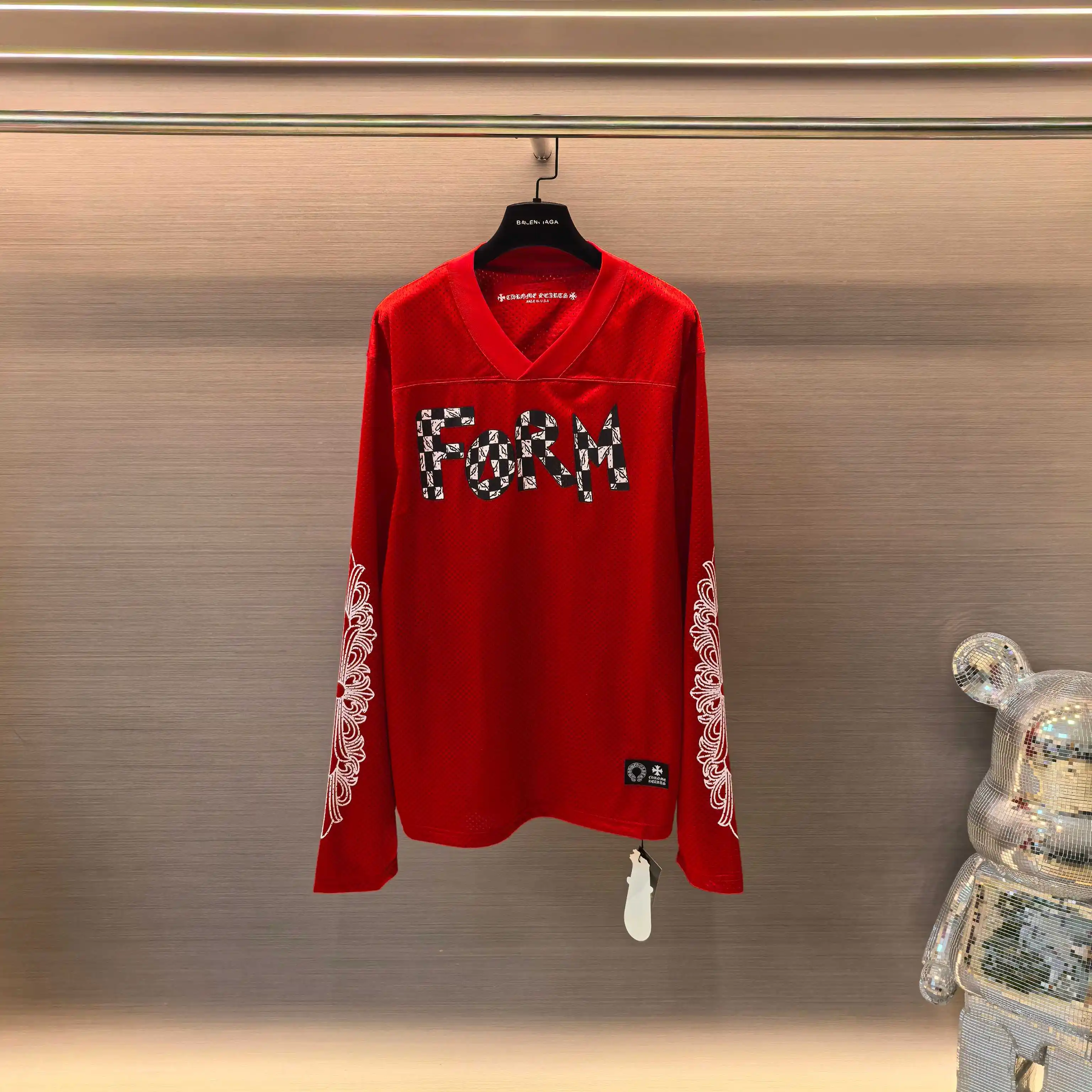 Logo Print Mesh Jersey T-Shirt D15522296 — view 2