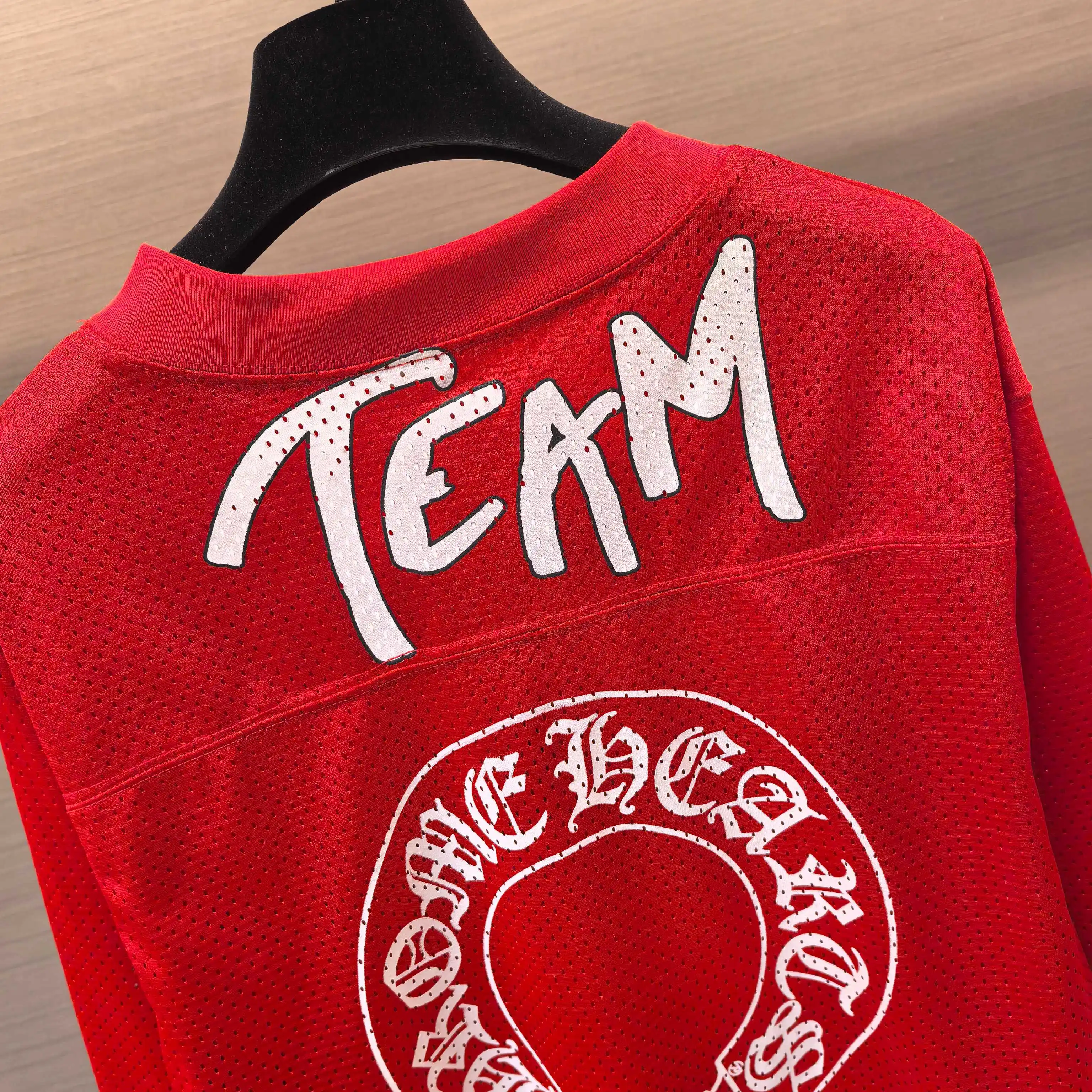 Logo Print Mesh Jersey T-Shirt D15522296 — view 5