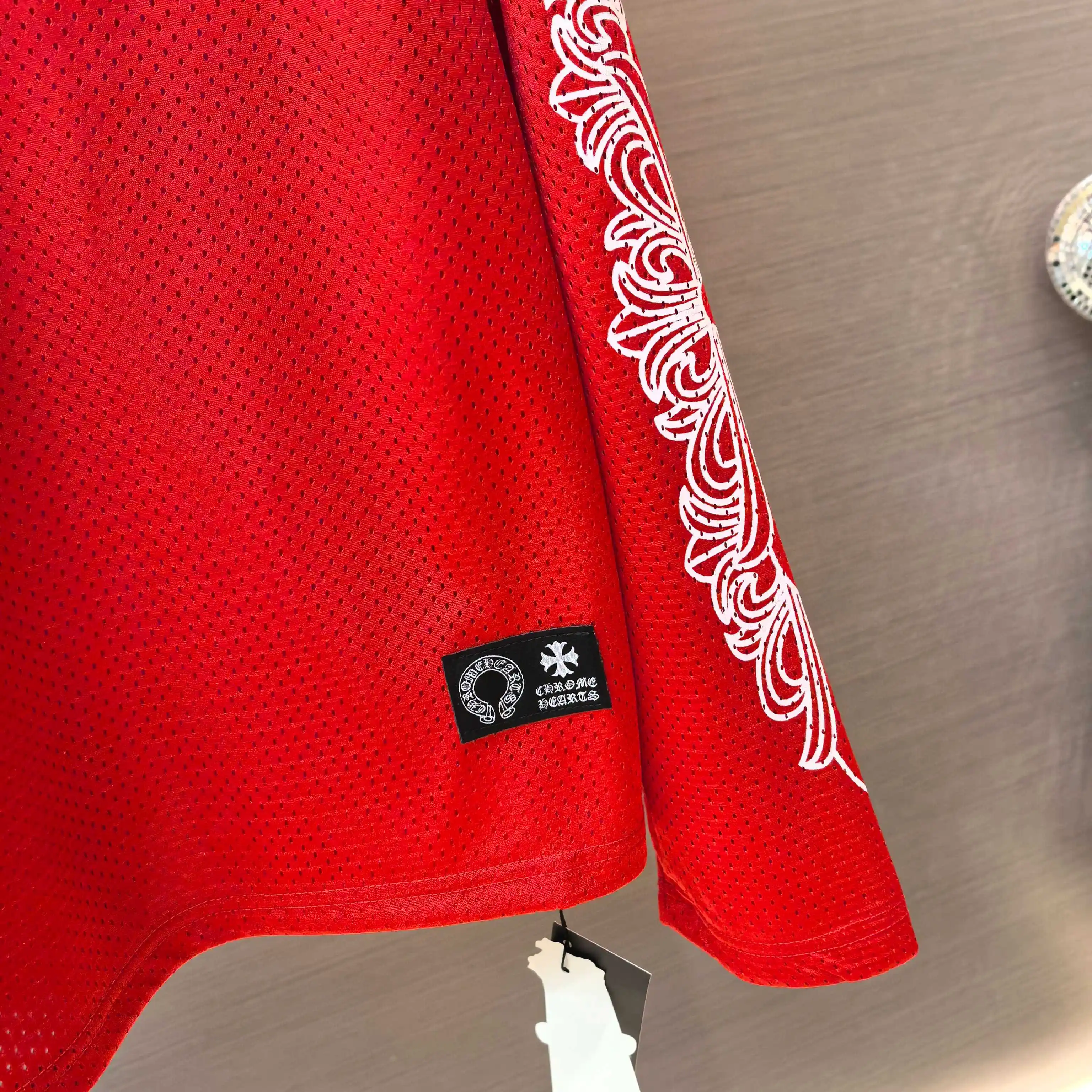 Logo Print Mesh Jersey T-Shirt D15522296 — view 7