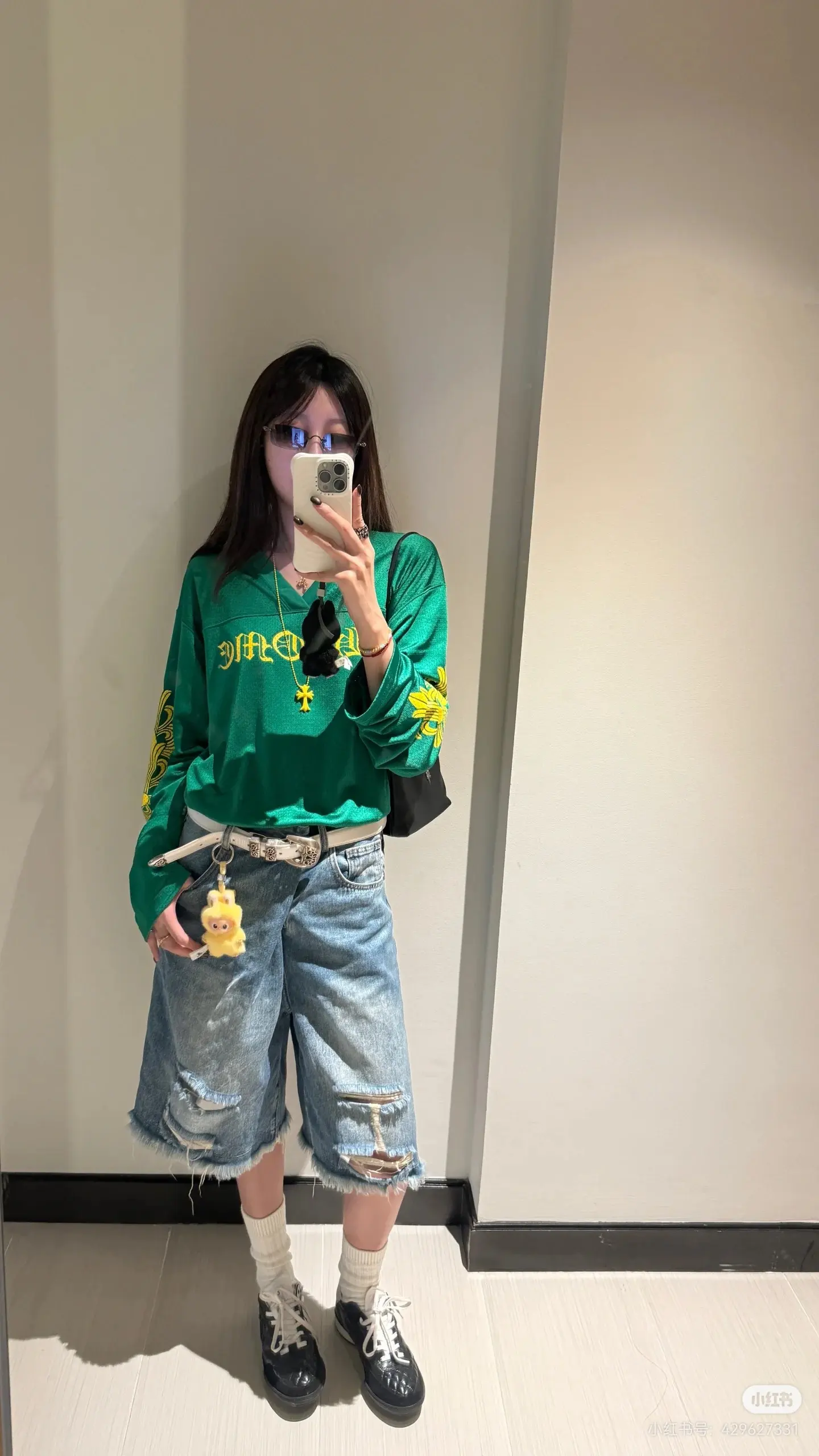Chrome Hearts Mesh Hockey Jersey T-Shirt D15522297 — view 4