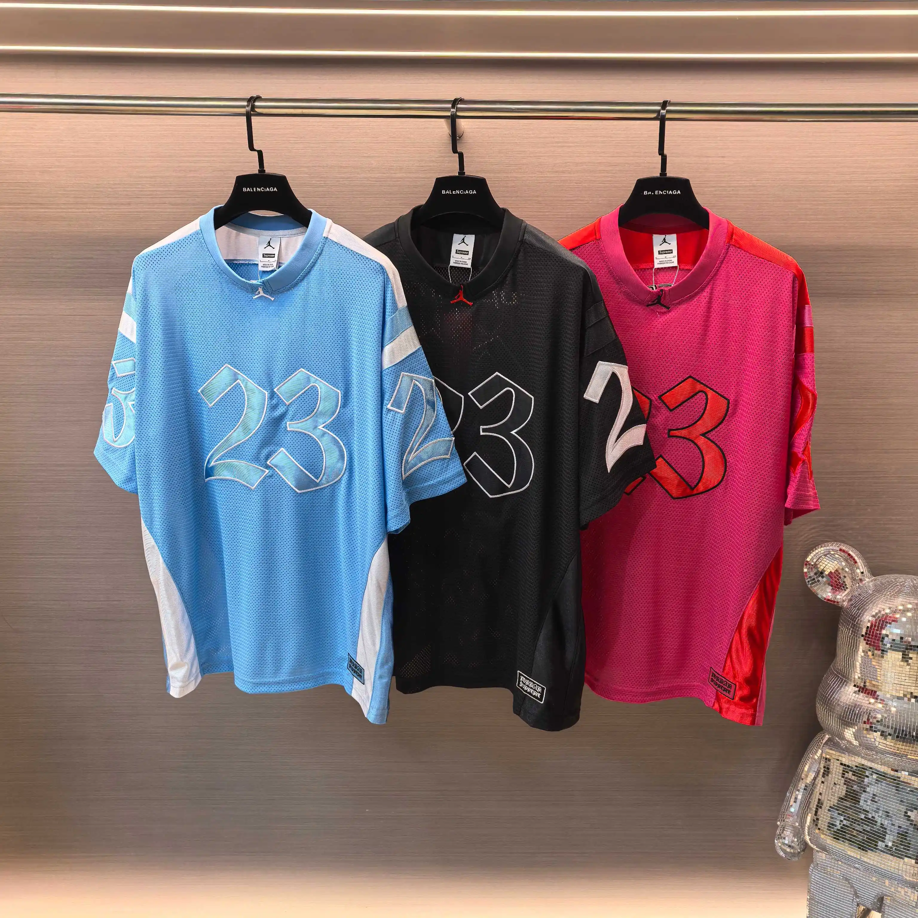 Supreme x Jordan Mesh Football Jersey D15522321