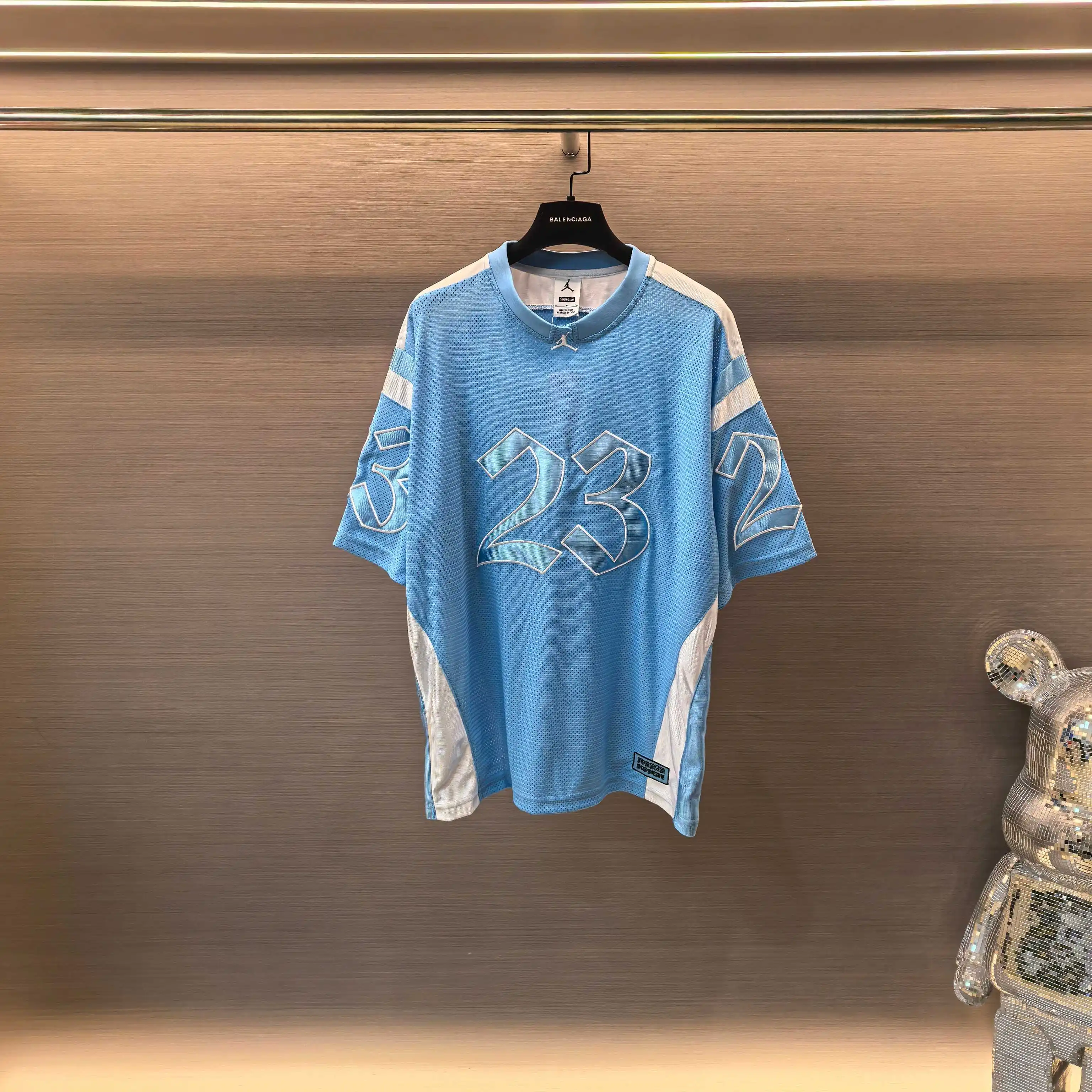 Supreme x Jordan Mesh Football Jersey D15522321 — view 2