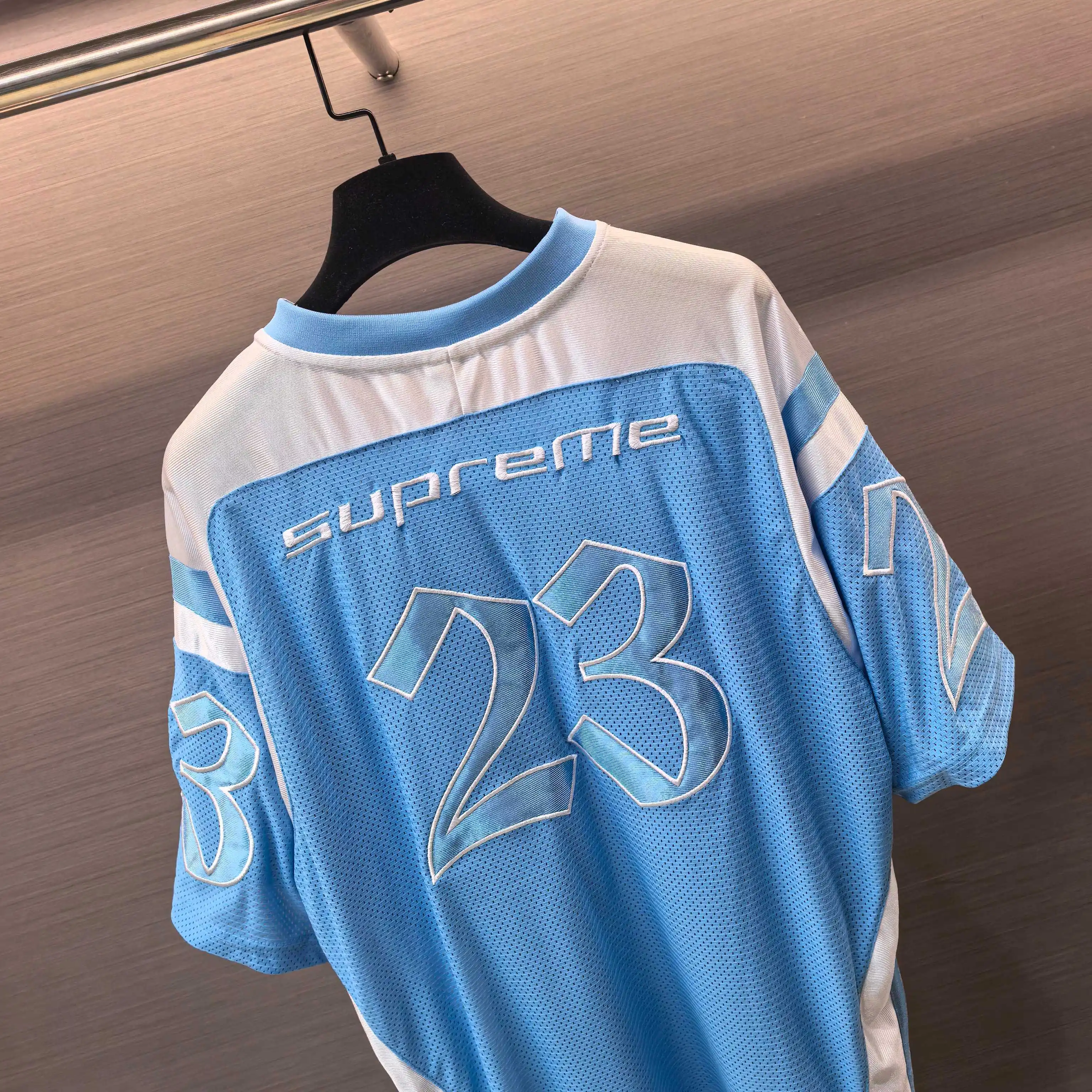 Supreme x Jordan Mesh Football Jersey D15522321 — view 8