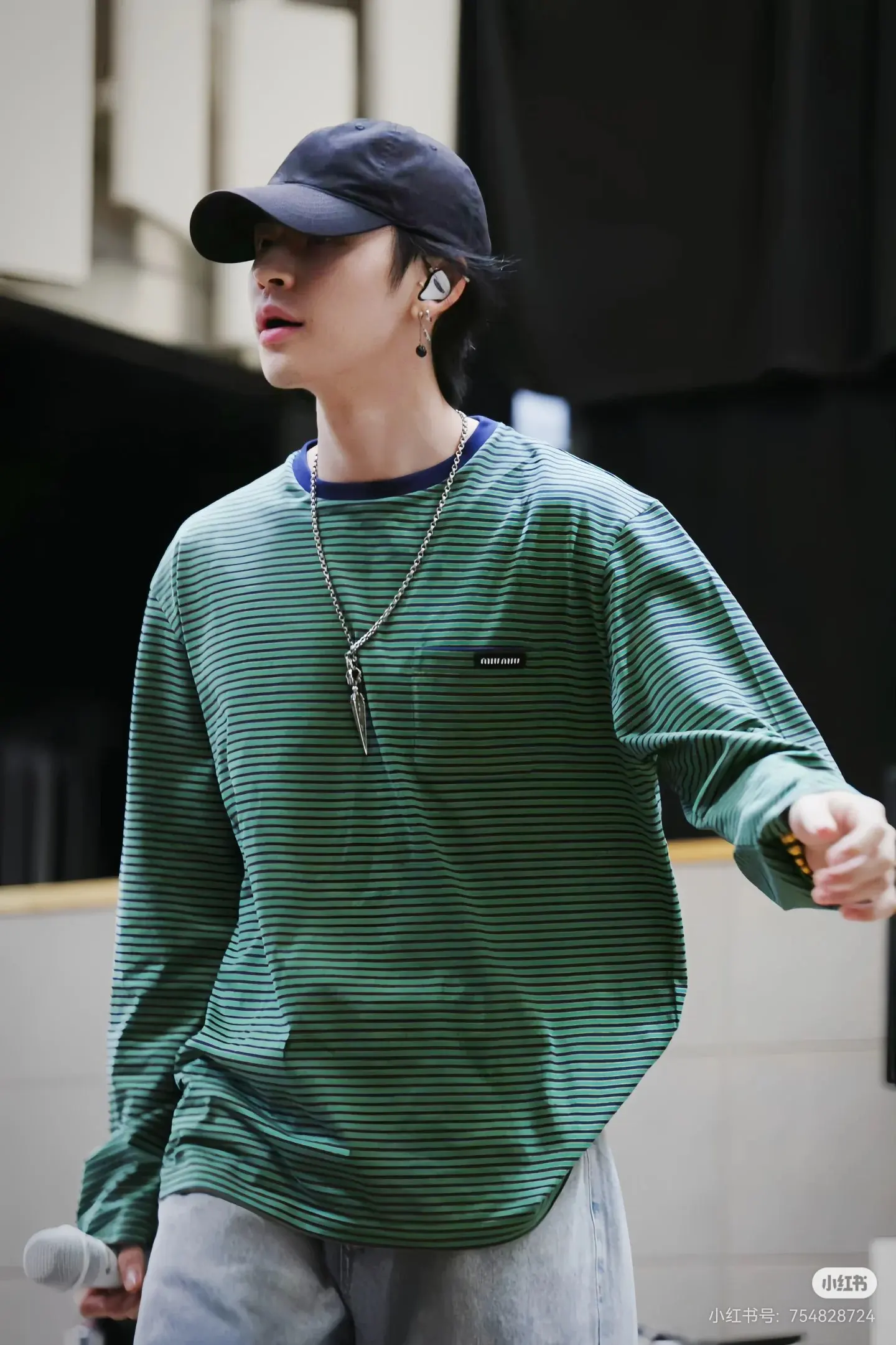 Striped Cotton-Jersey Long-Sleeve T-Shirt D16522499