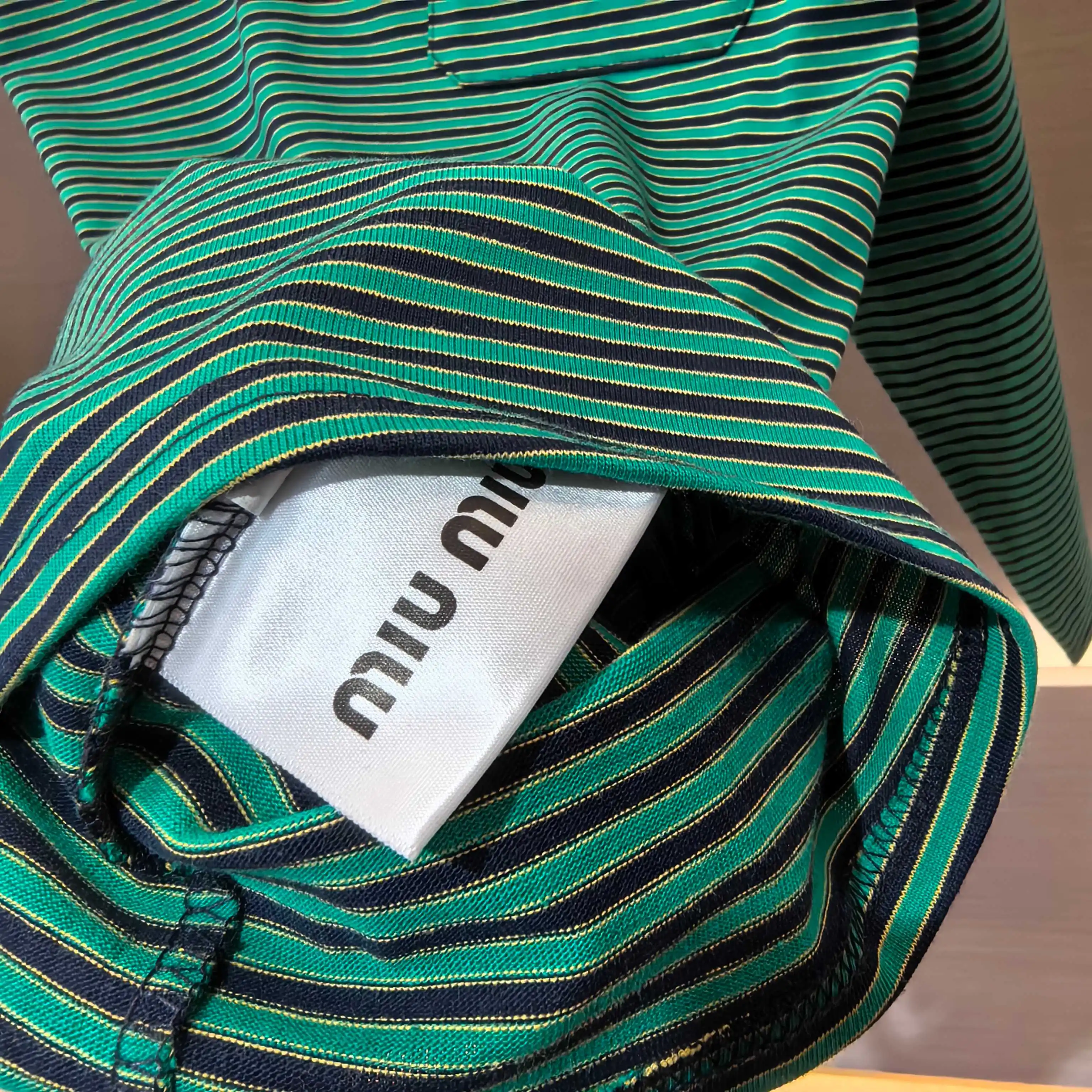 Striped Cotton-Jersey Long-Sleeve T-Shirt D16522496 — view 5