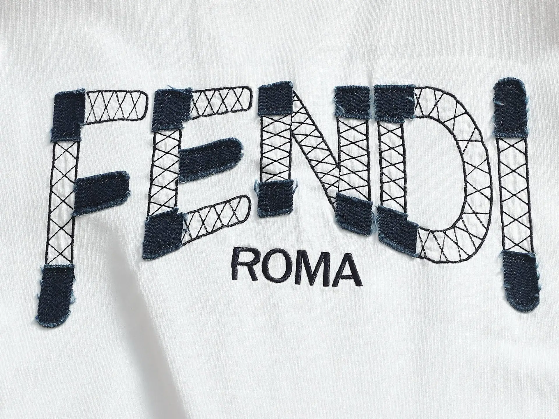 Logo-Embroidered Cotton-Jersey T-Shirt D16514196 — view 10
