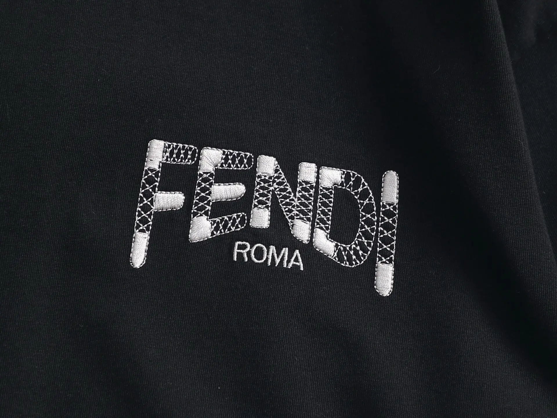Logo-Embroidered Cotton-Jersey T-Shirt D16514197 — view 5