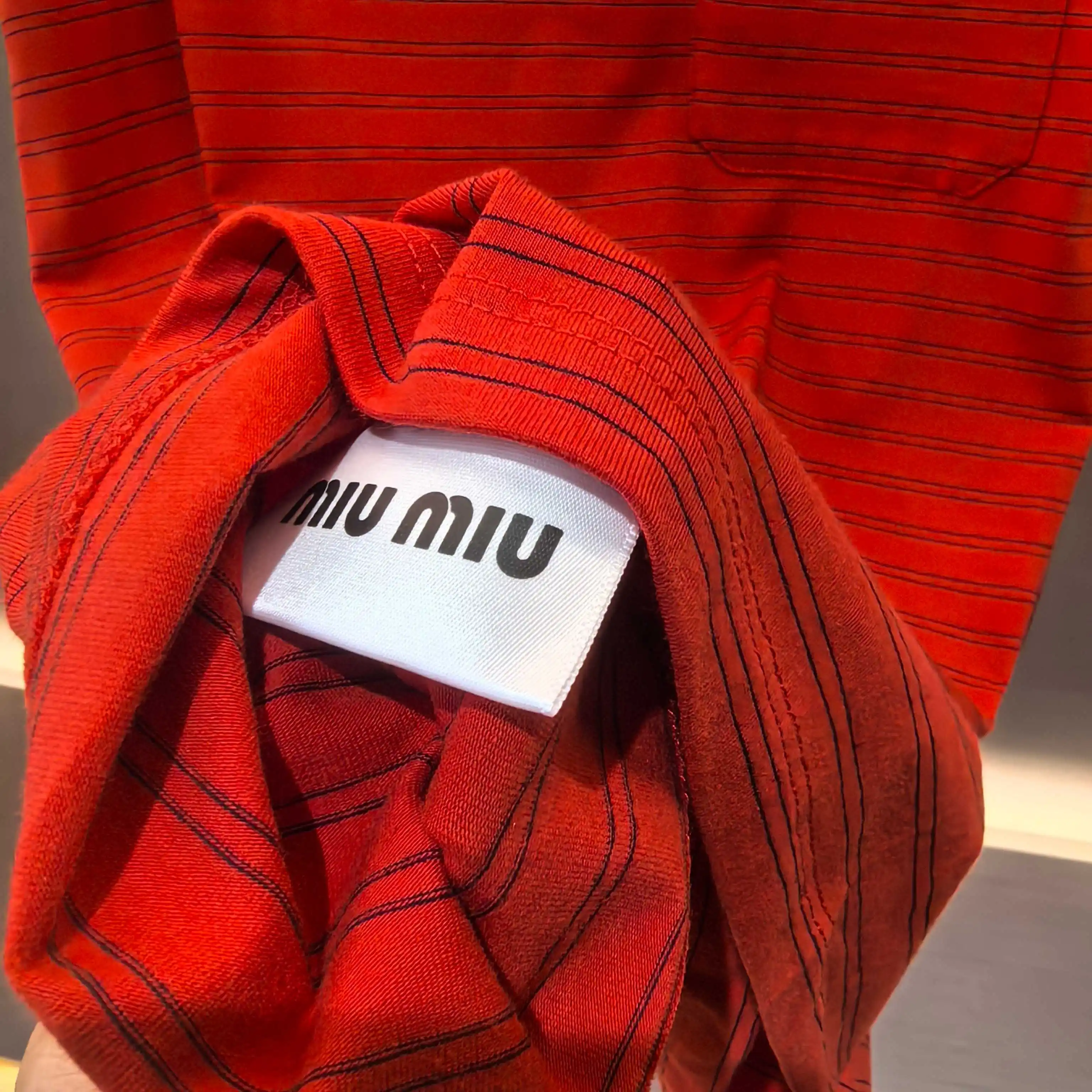 Striped Cotton Long-Sleeve T-Shirt D16522504 — view 6