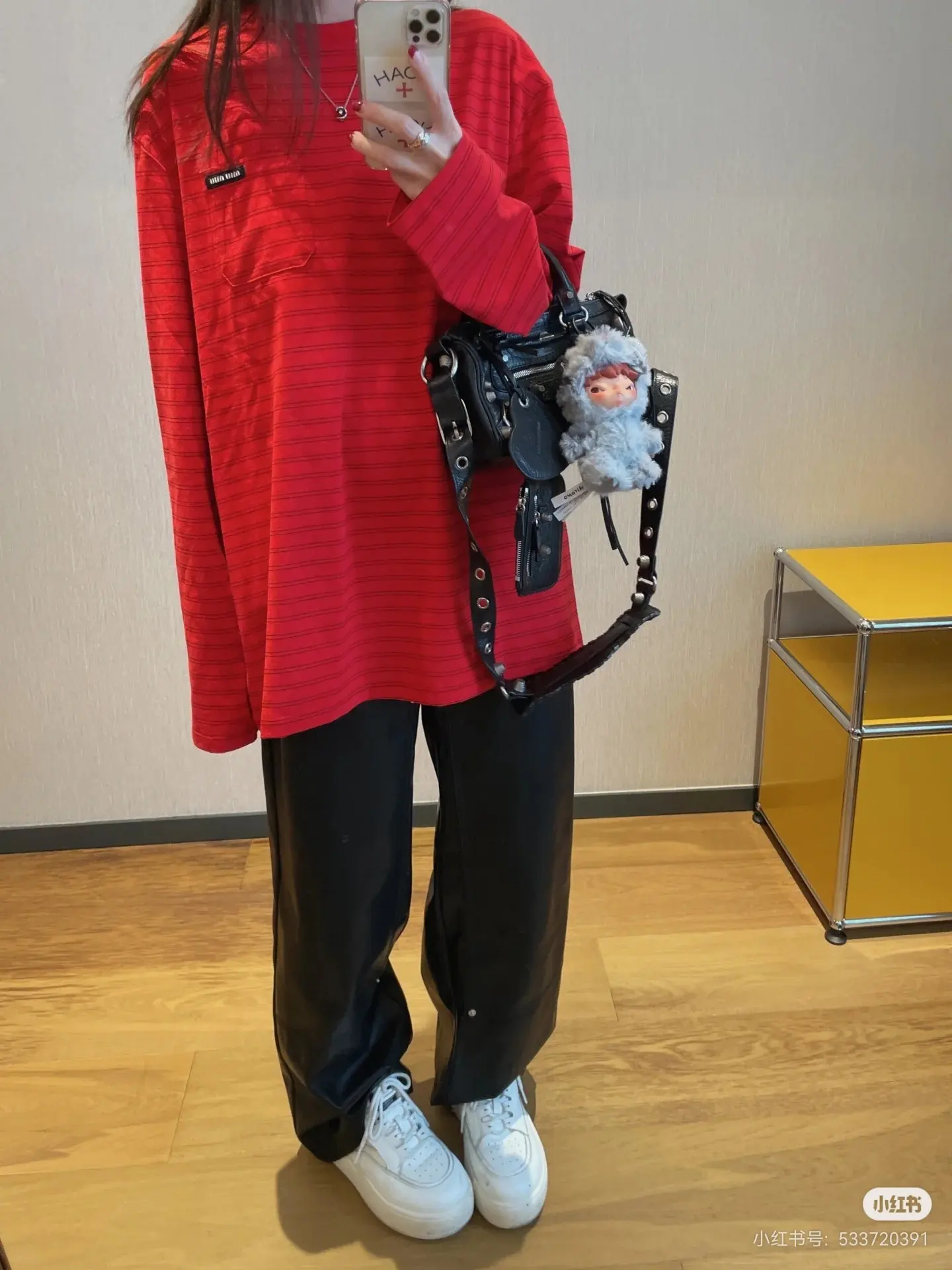 Striped Long-Sleeve Cotton T-Shirt D16522506