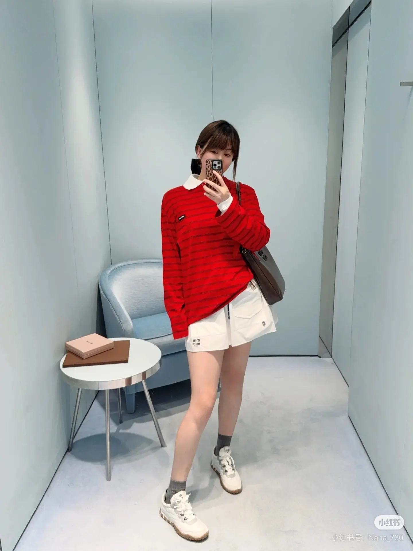 Striped Long-Sleeve Cotton T-Shirt D16522506 — view 7