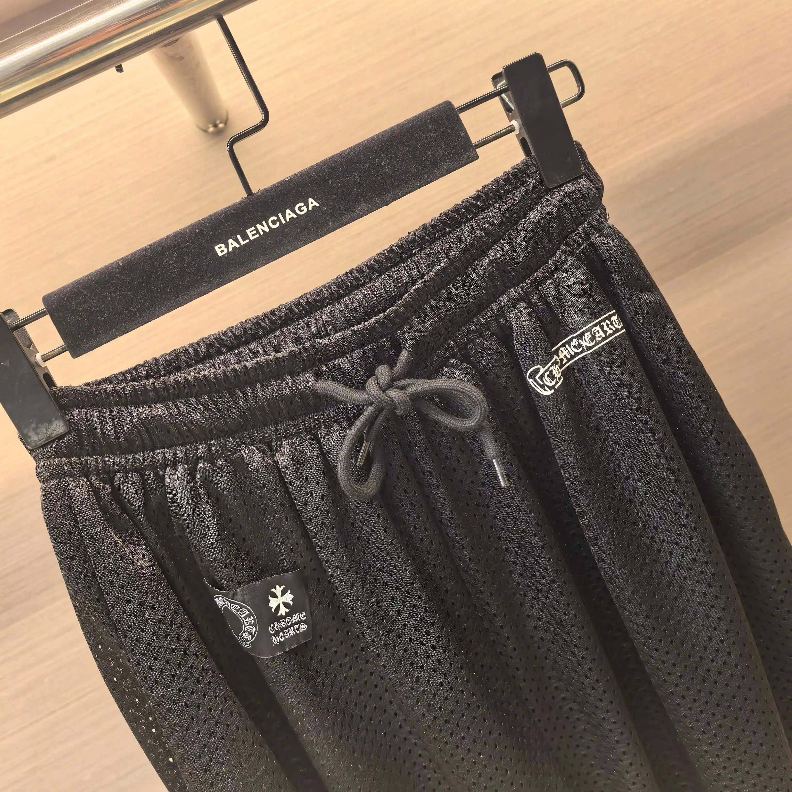 Chrome Hearts Vine Cross Embroidered Mesh Trousers D17022434 — view 6