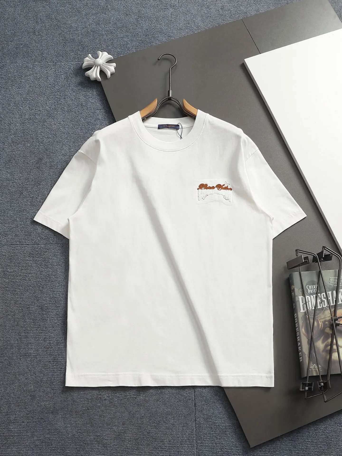 Embroidered Logo Cotton T-Shirt D17014210
