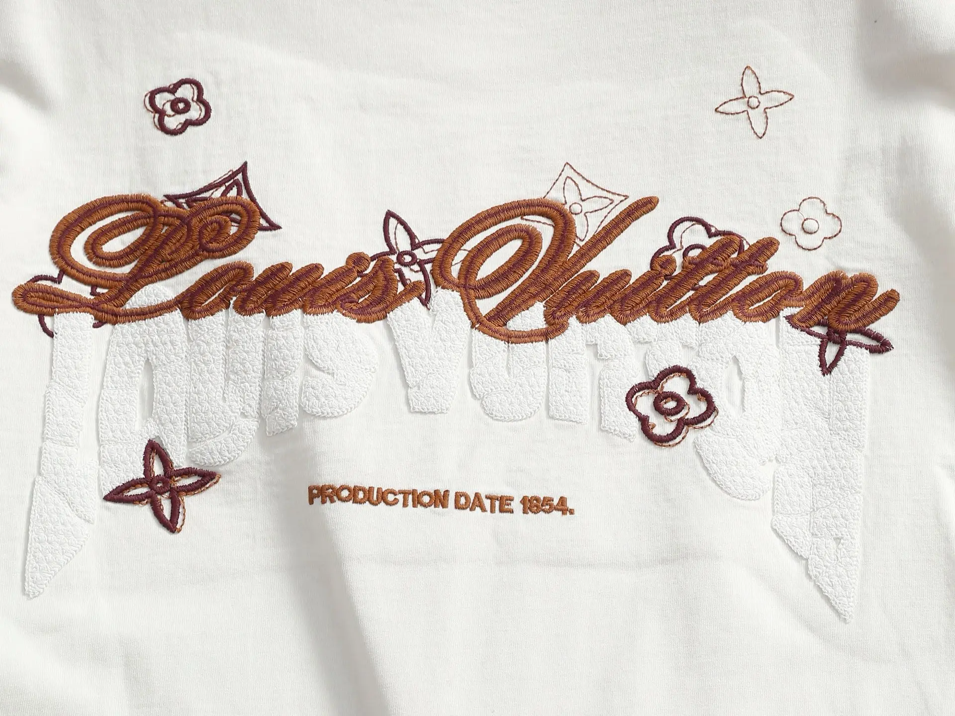 Embroidered Logo Cotton T-Shirt D17014210 — view 11