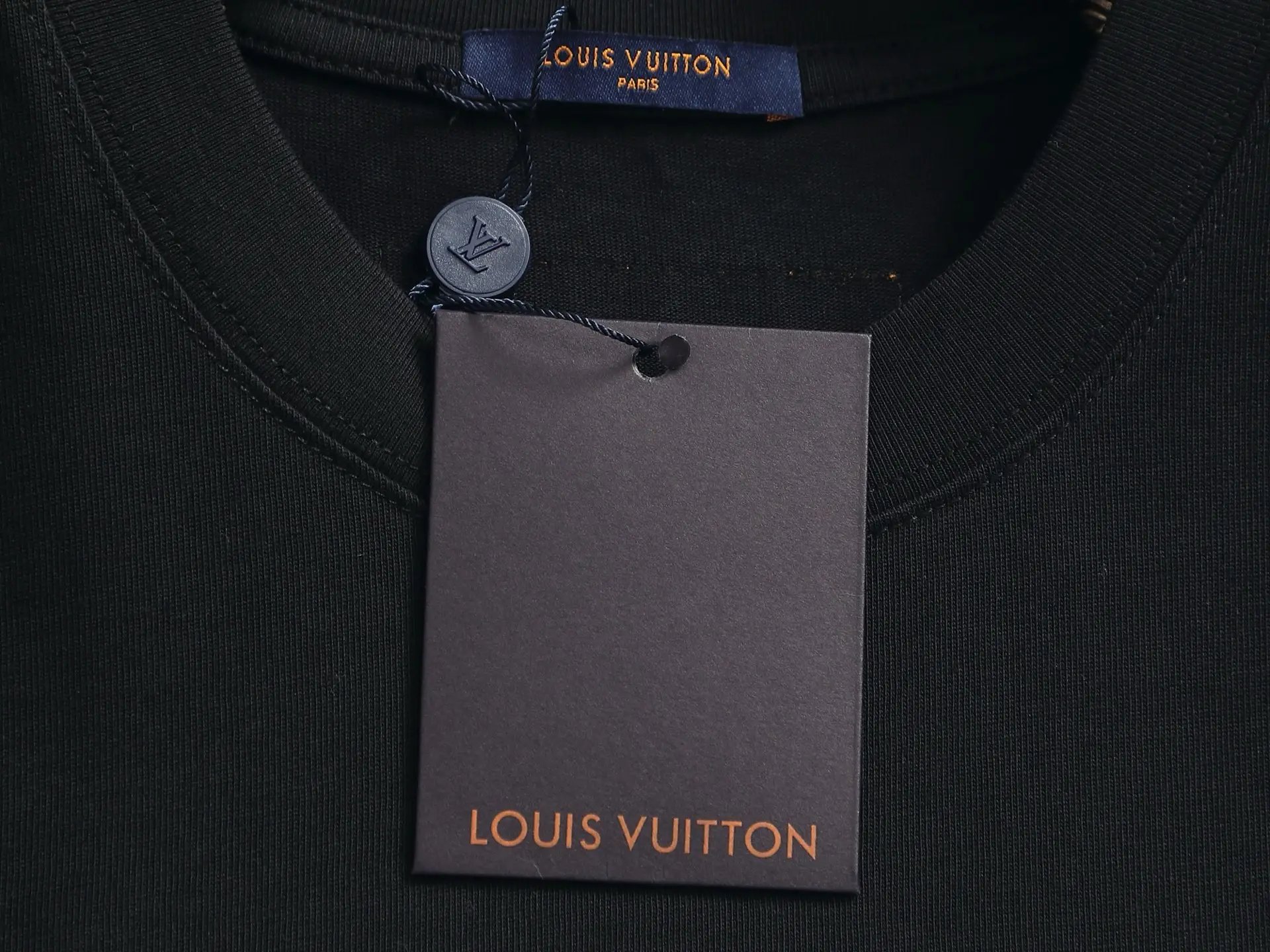 Embroidered Denim Patch Logo T-Shirt D17014209 — view 6