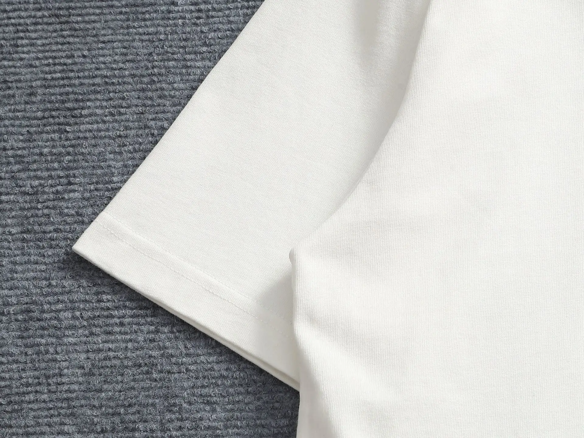 Denim Patchwork Logo Cotton T-Shirt D17014208 — view 4