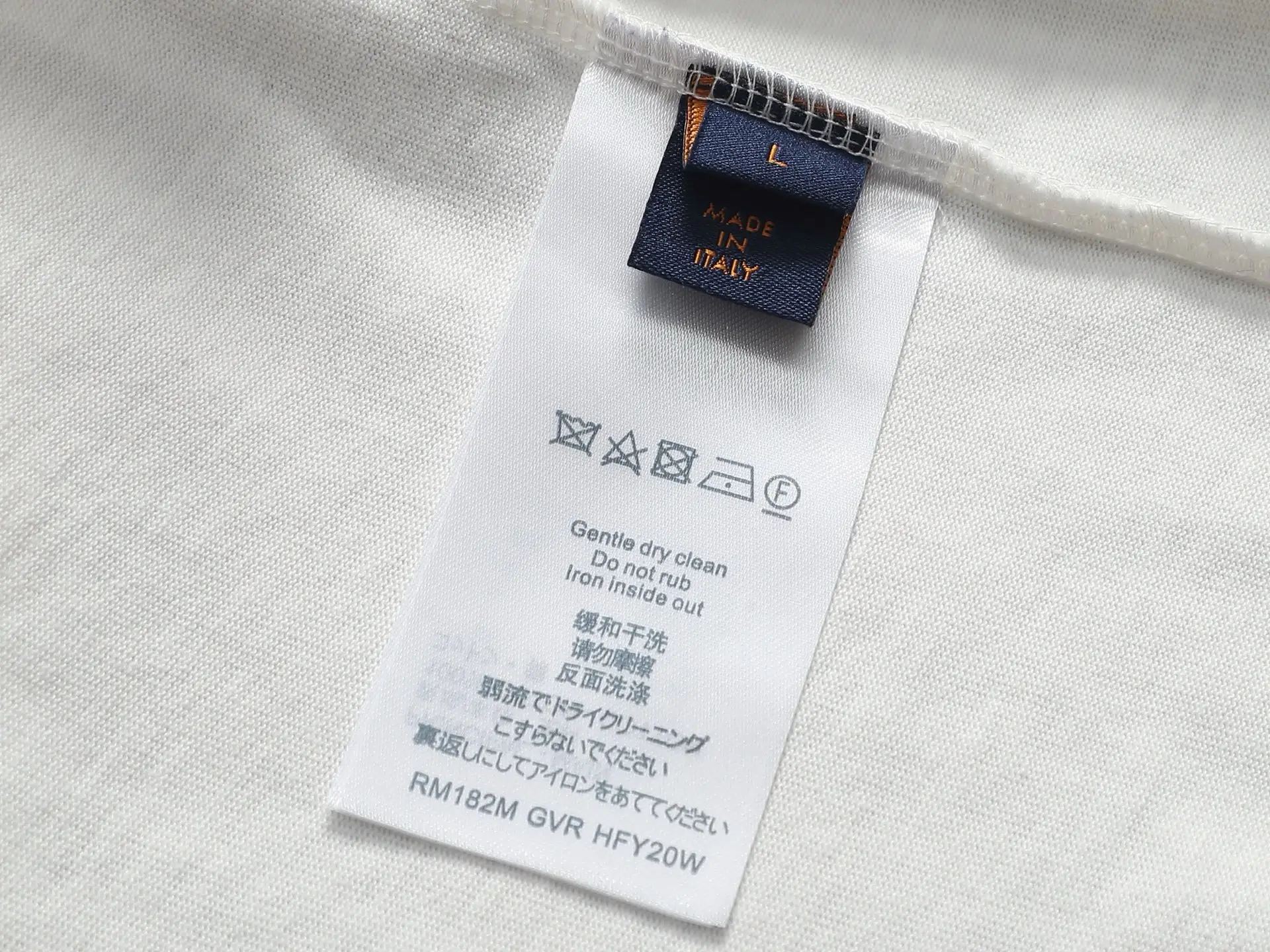 Denim Patchwork Logo Cotton T-Shirt D17014208 — view 9
