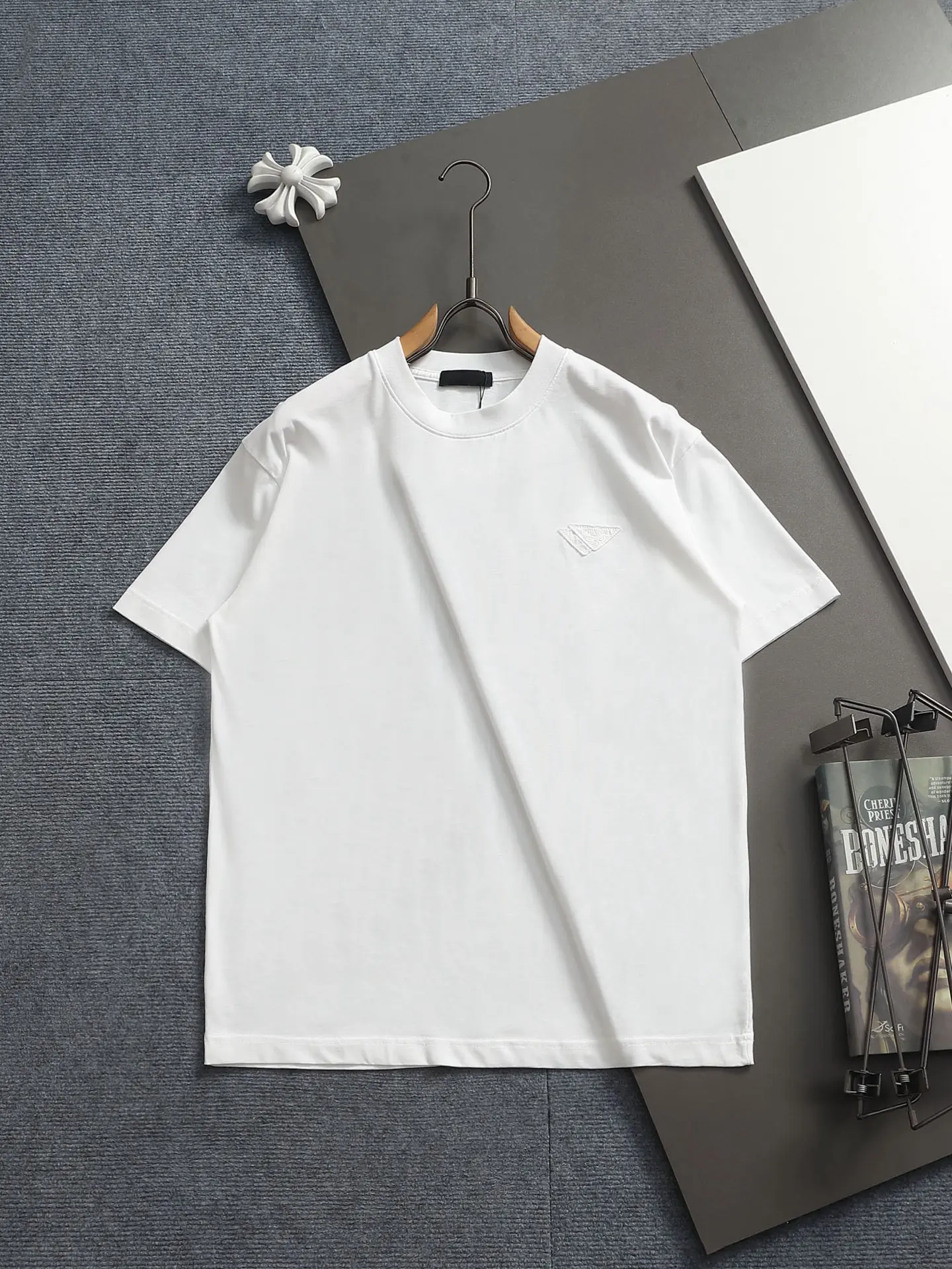 Logo-Embroidered Cotton-Jersey T-Shirt D17014183