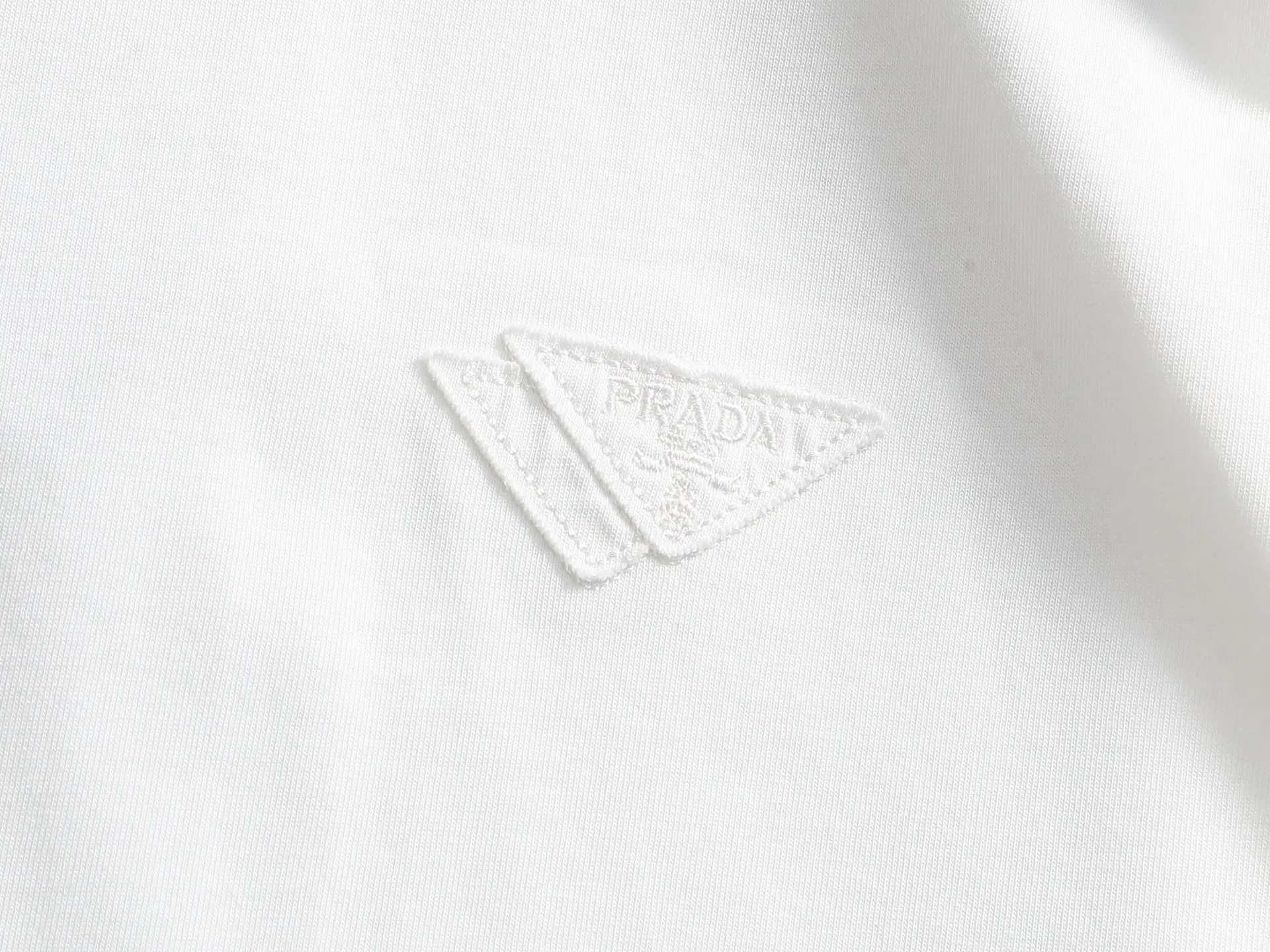 Logo-Embroidered Cotton-Jersey T-Shirt D17014183 — view 5