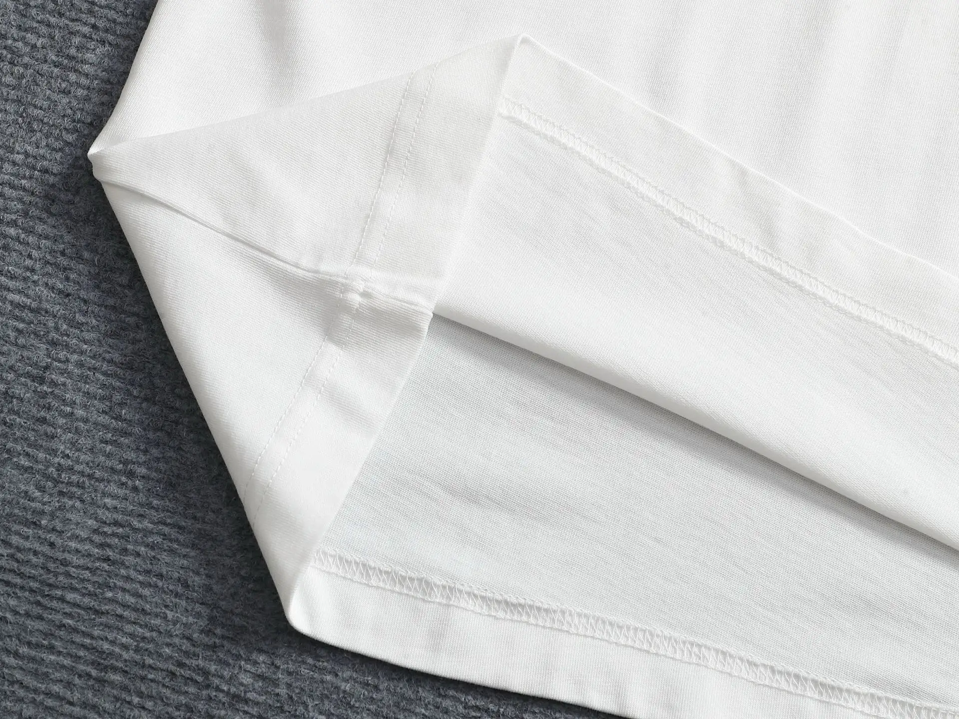Logo-Embroidered Cotton-Jersey T-Shirt D17014183 — view 7