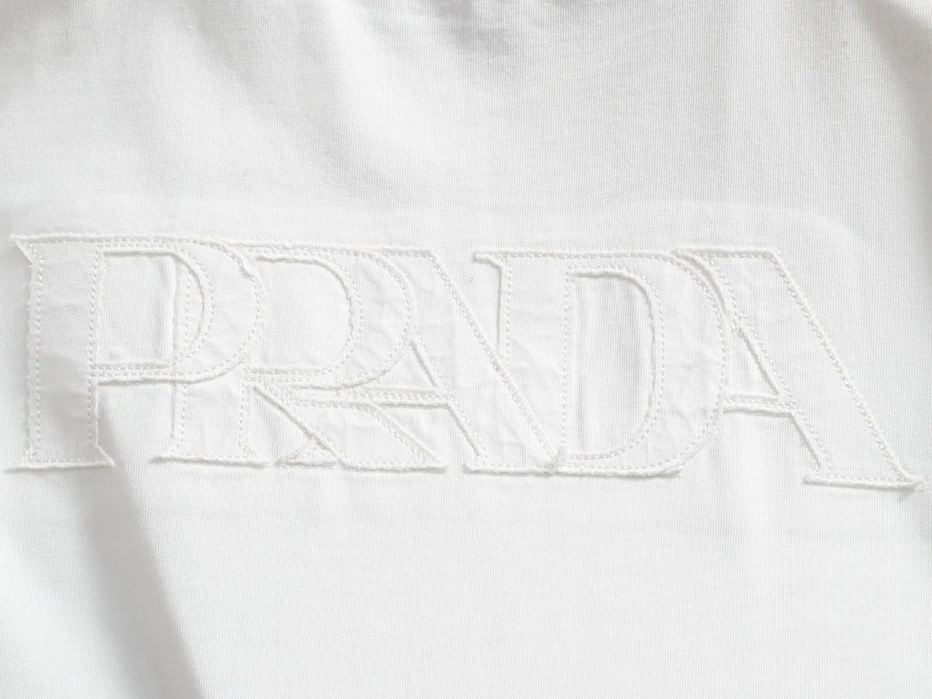 Logo-Embroidered Cotton-Jersey T-Shirt D17014183 — view 10