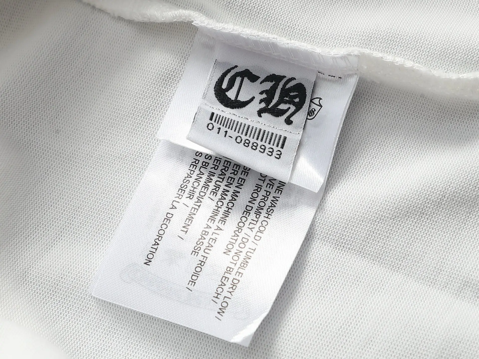 Embroidered Cross Logo Oversized T-Shirt D17514212 — view 11