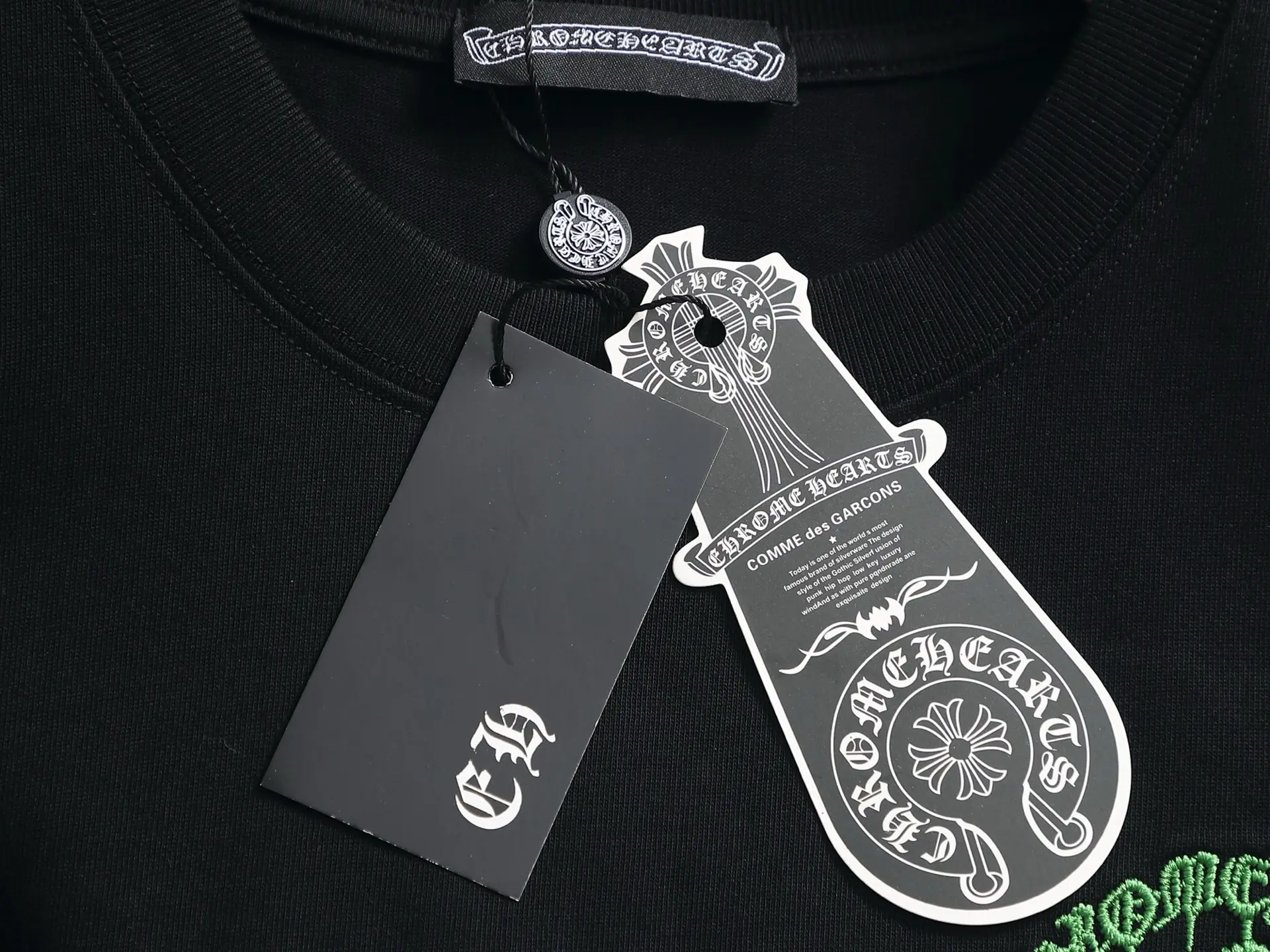 Embroidered Cross Logo Oversized T-Shirt D17514213 — view 7