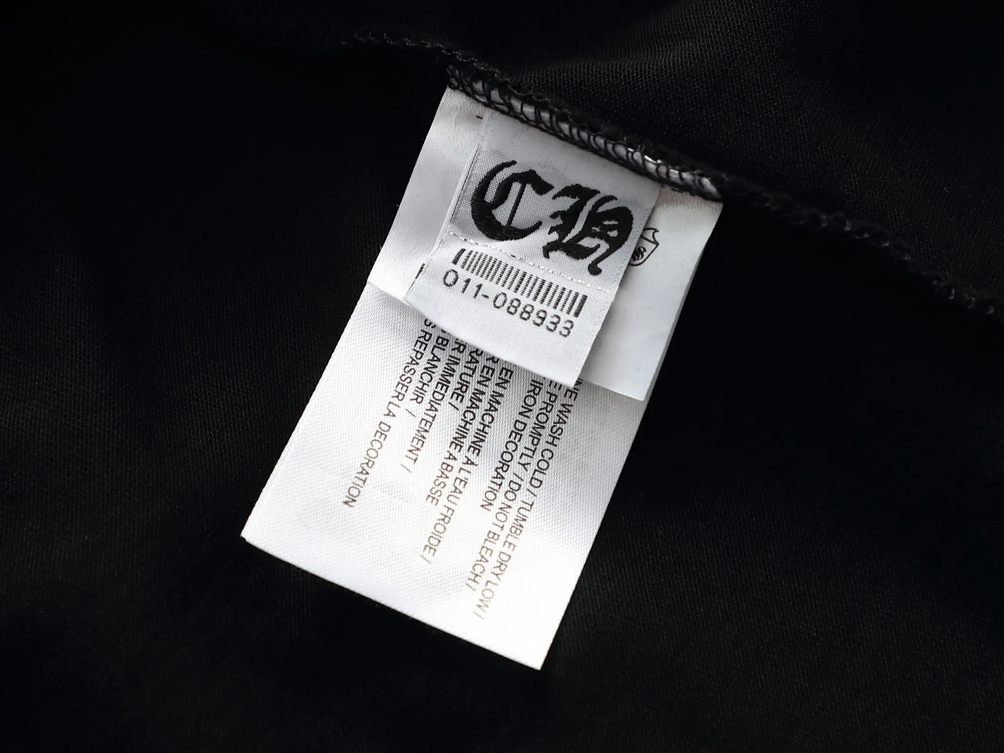 Embroidered Cross Logo Oversized T-Shirt D17514213 — view 10