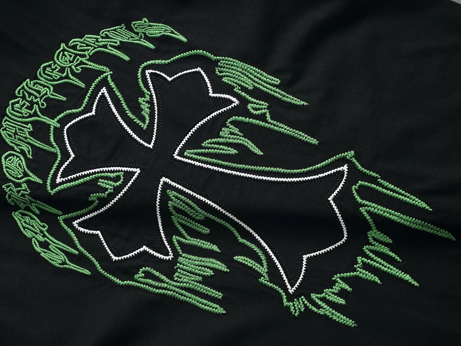 Embroidered Cross Logo Oversized T-Shirt D17514213 — view 11