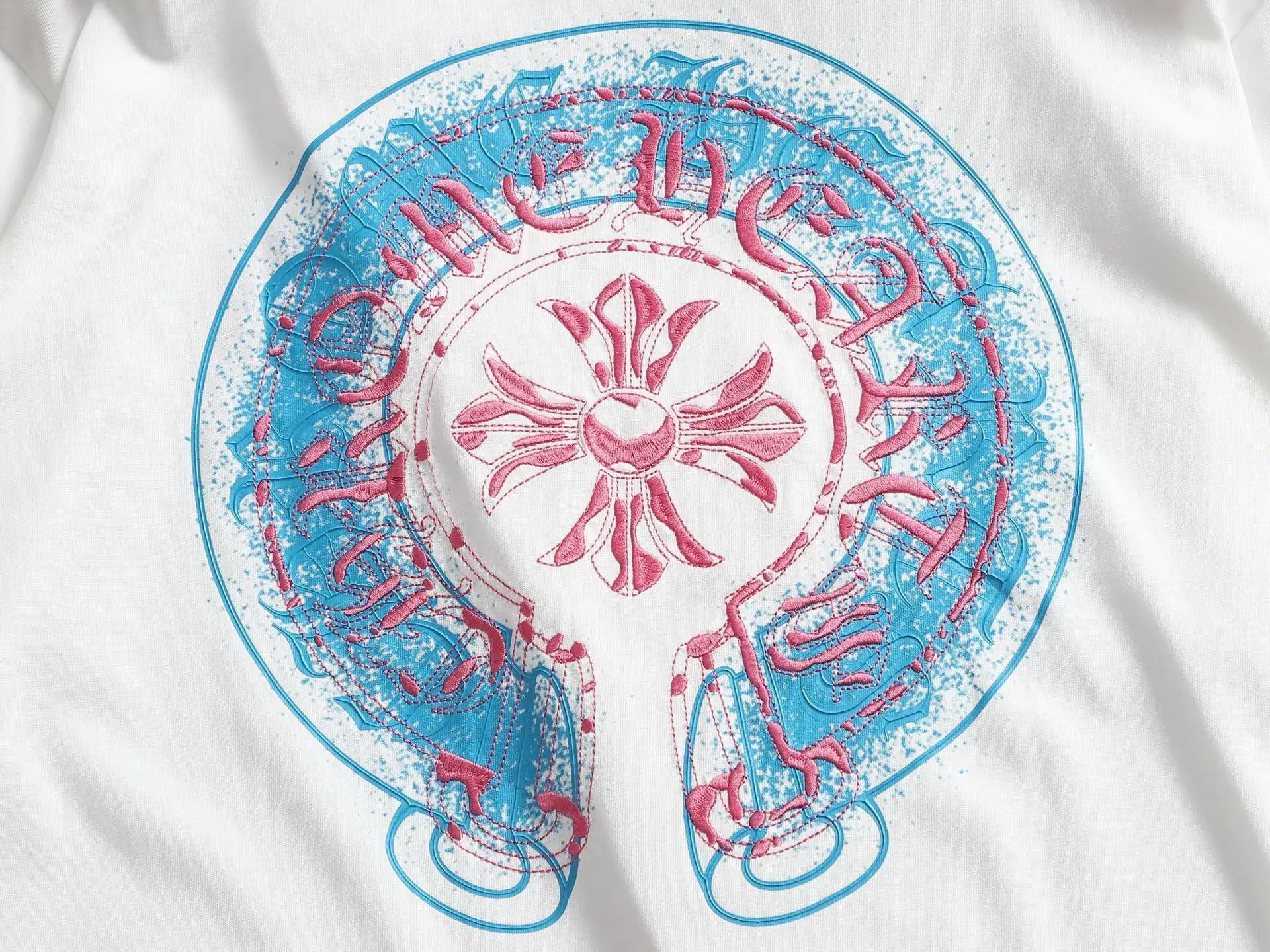 Embroidered Horseshoe Logo Cotton T-Shirt D17514180 — view 10