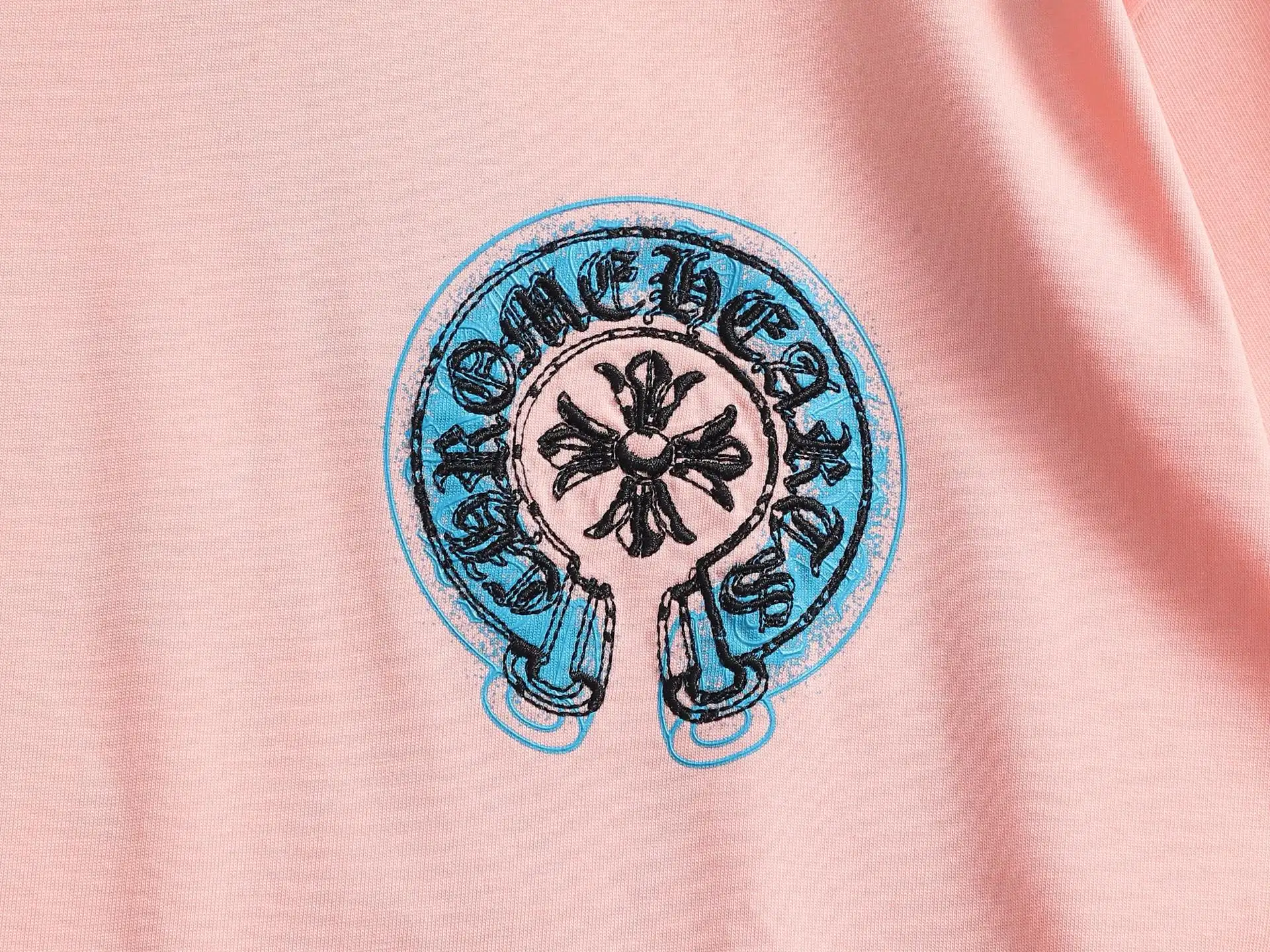 Embroidered Horseshoe Logo Cotton T-Shirt D17514181 — view 5