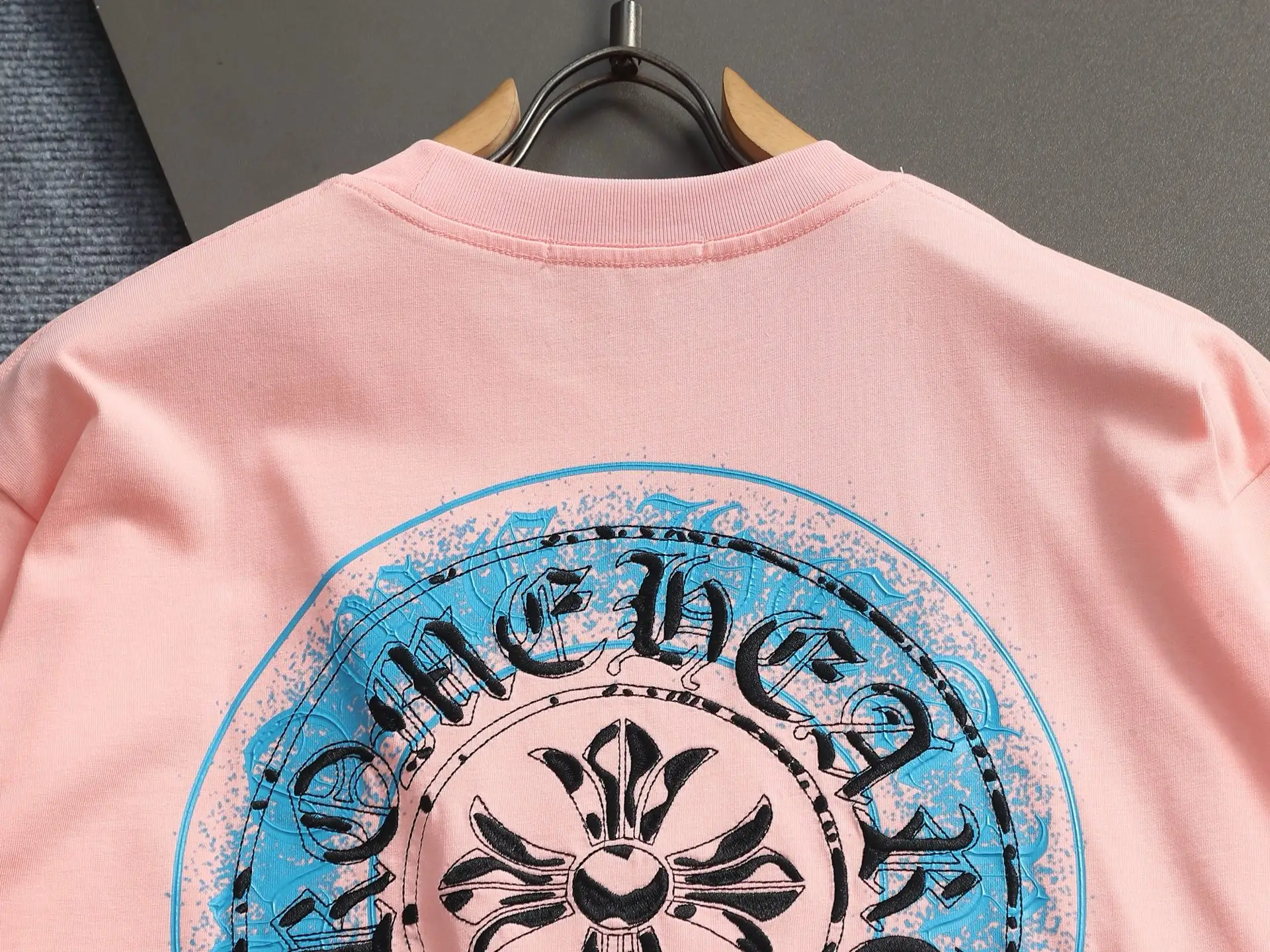 Embroidered Horseshoe Logo Cotton T-Shirt D17514181 — view 11