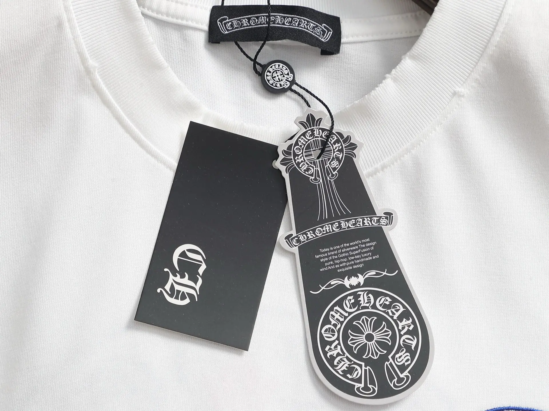 Embroidered Horseshoe Logo Cotton T-Shirt D17514206 — view 6