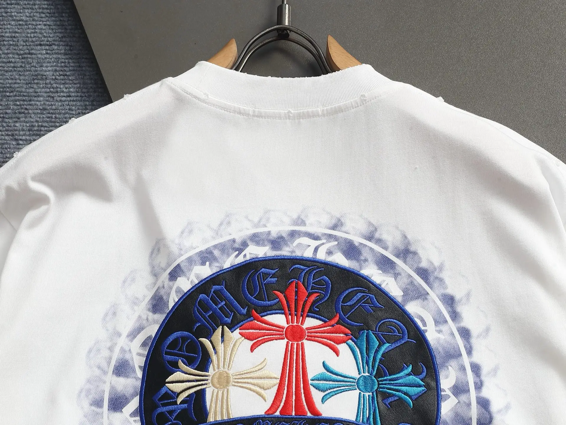 Embroidered Horseshoe Logo Cotton T-Shirt D17514206 — view 11