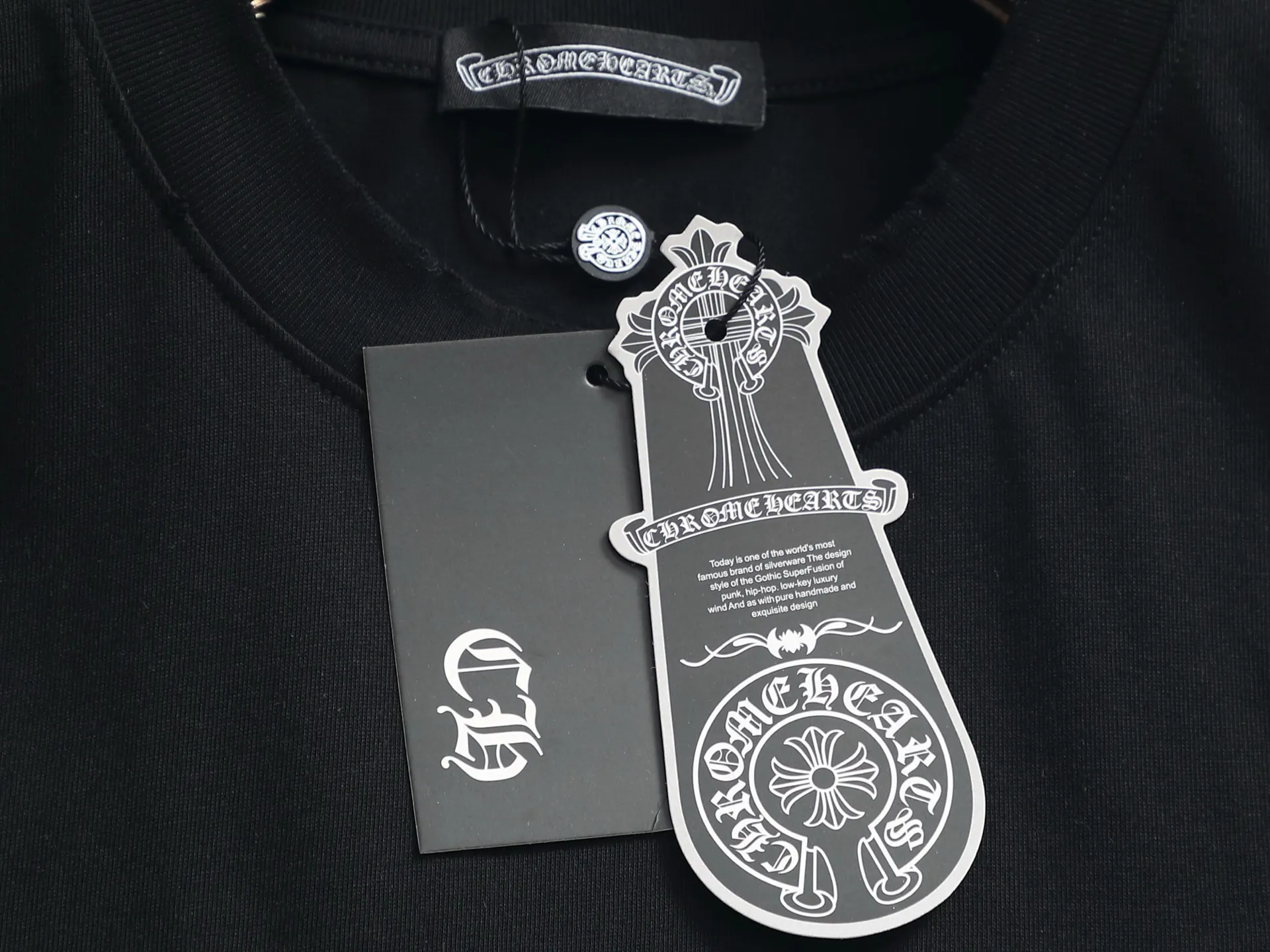 Embroidered Horseshoe Logo Cotton T-Shirt D17514207 — view 6