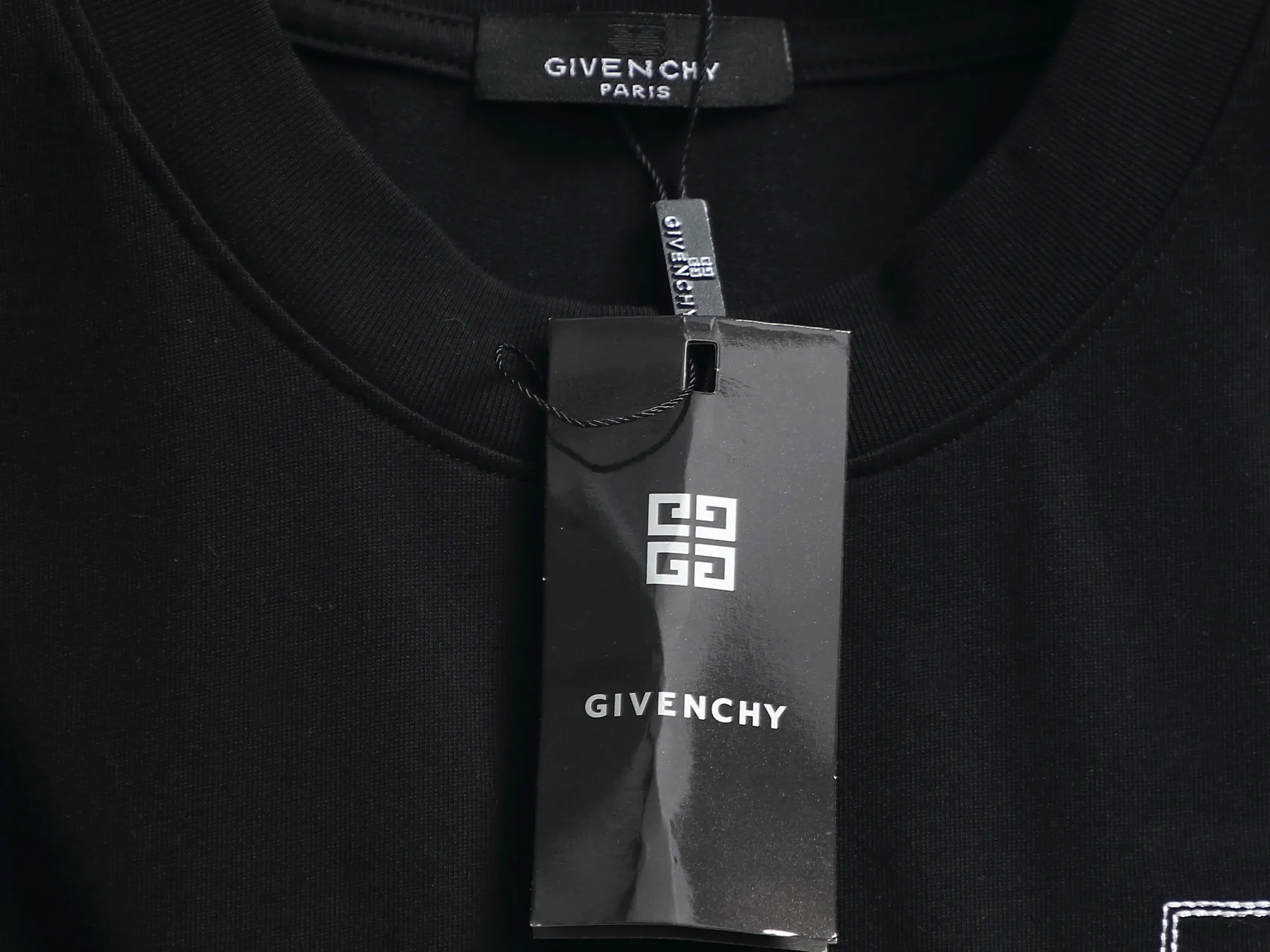 4G Logo Denim Patch Embroidered T-Shirt D17514199 — view 6