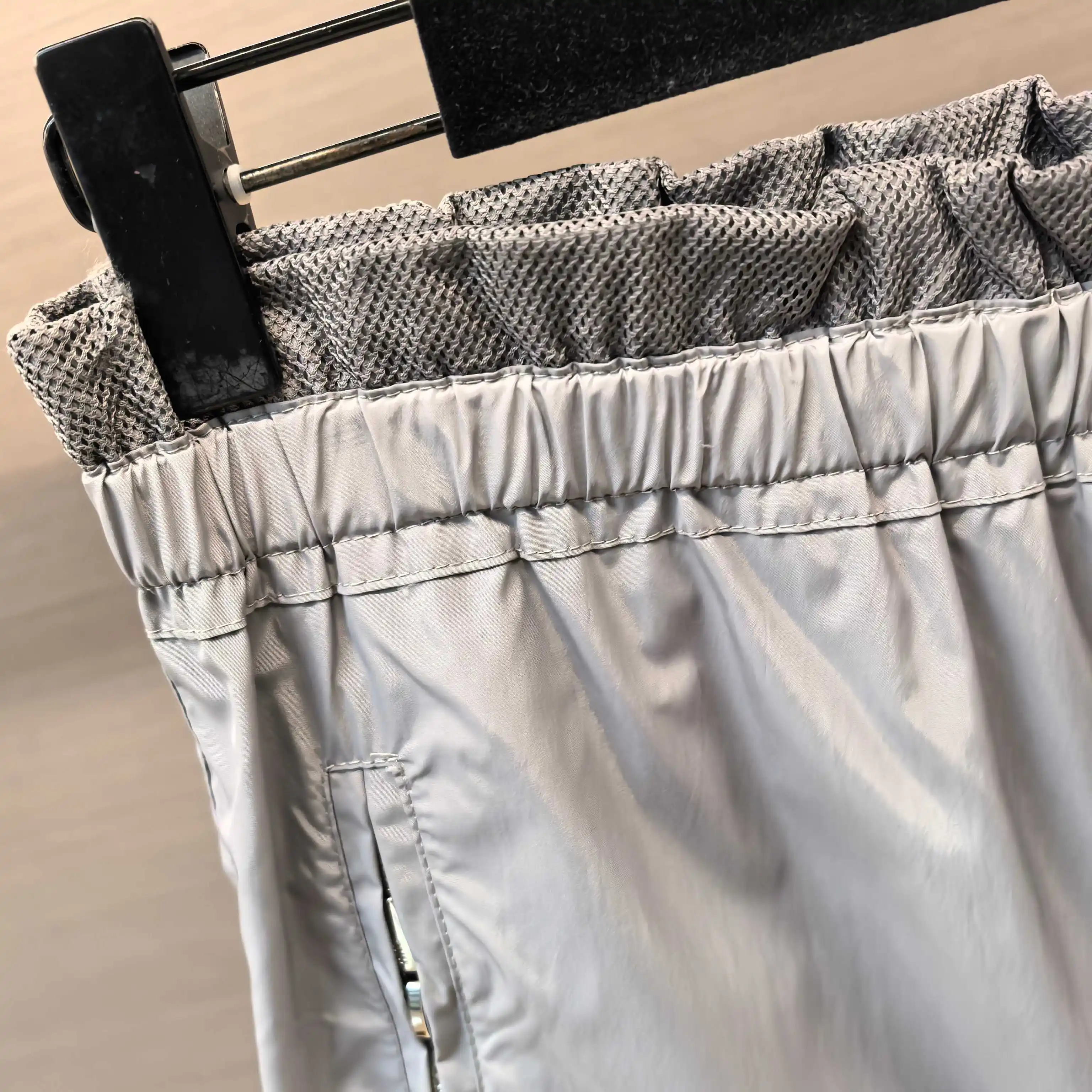 Logo-Patch Technical Silk Track Pants D19022511 — view 5