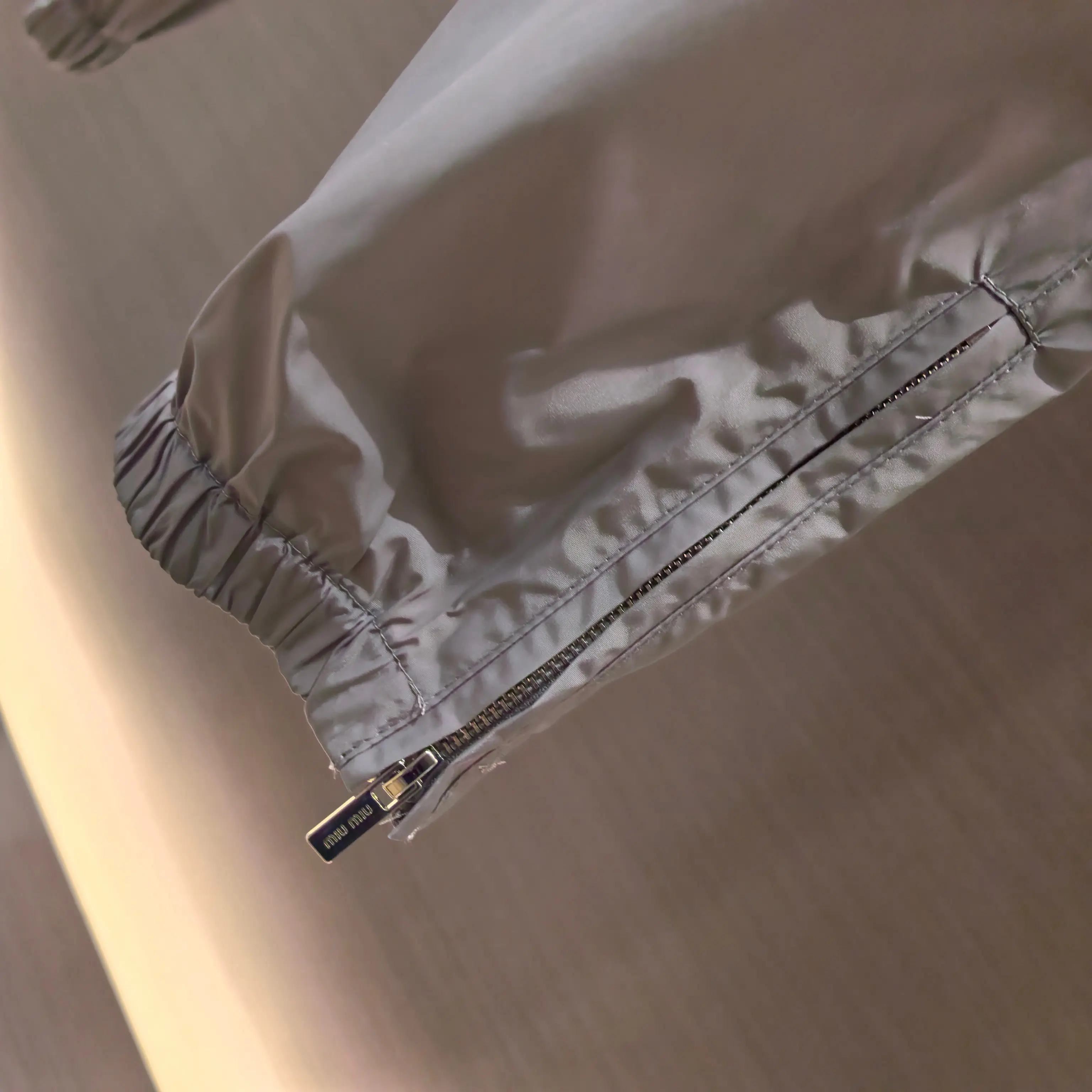 Logo-Patch Technical Silk Track Pants D19022511 — view 6