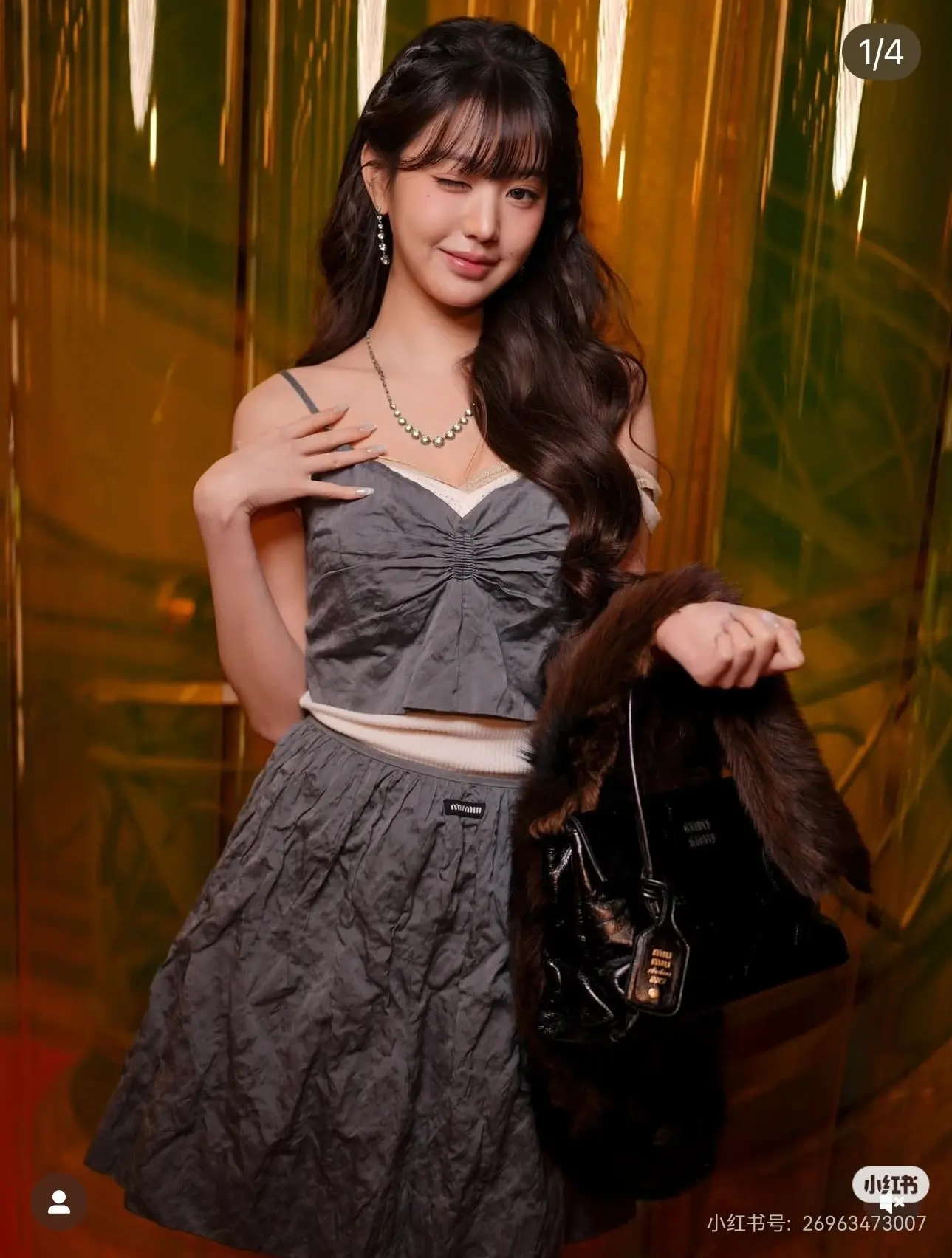 Duchesse Silk-Blend Ruched Top and Skirt Set D19022425 — view 7