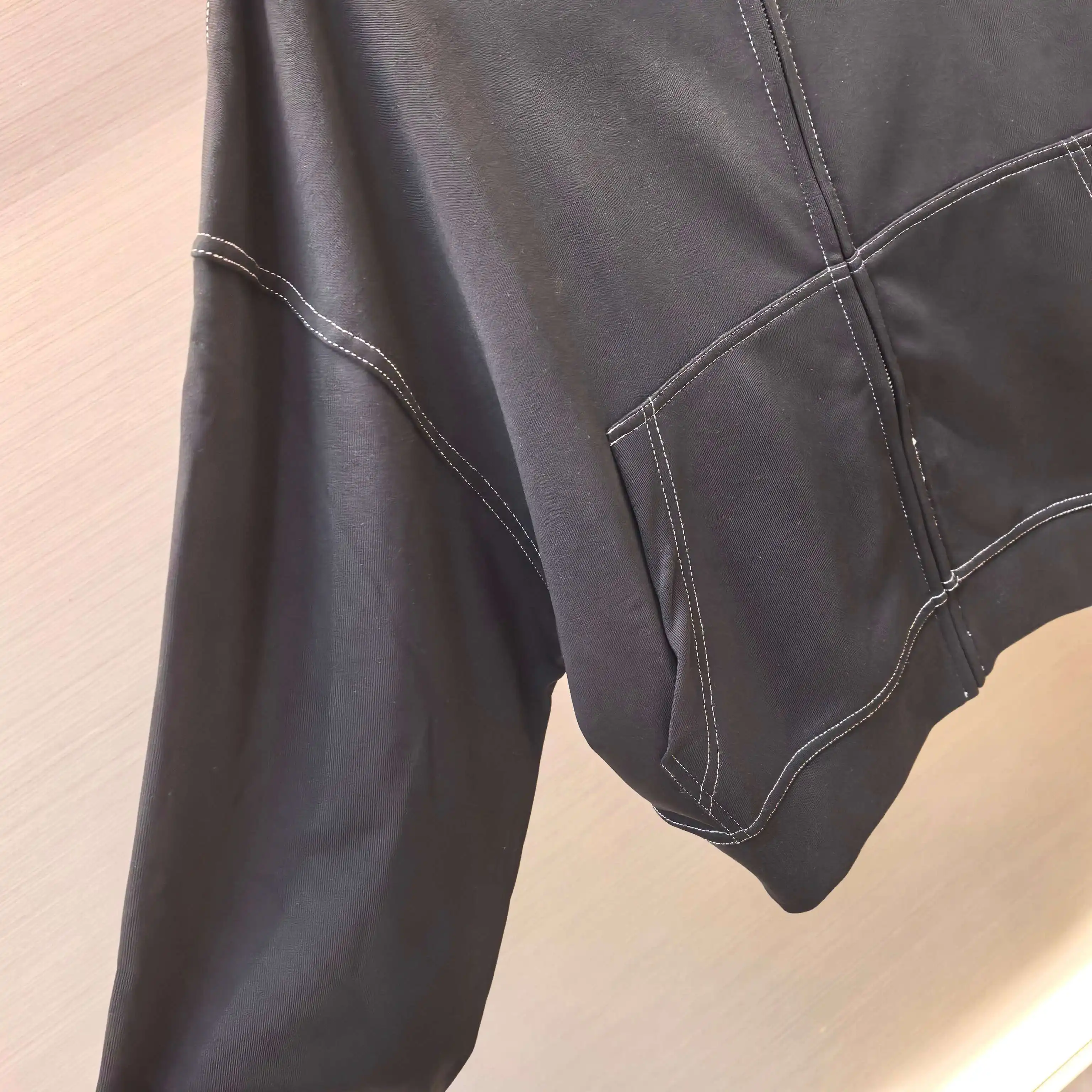 Acne Studios Logo Embroidered Zip-Up Hoodie D20522371 — view 5