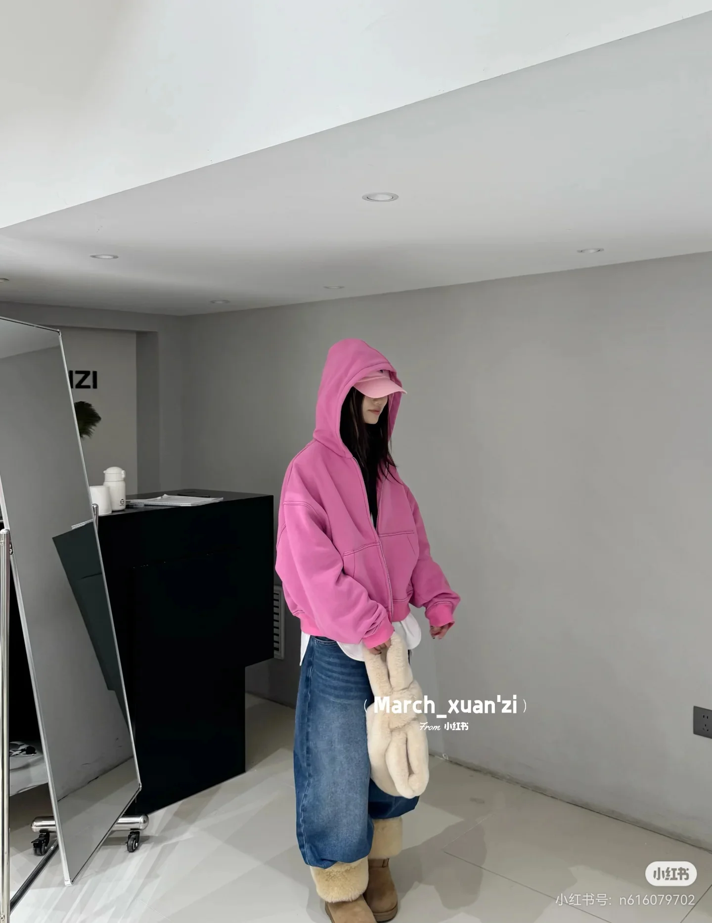Acne Studios Logo Embroidered Zip-Up Hoodie D20522373
