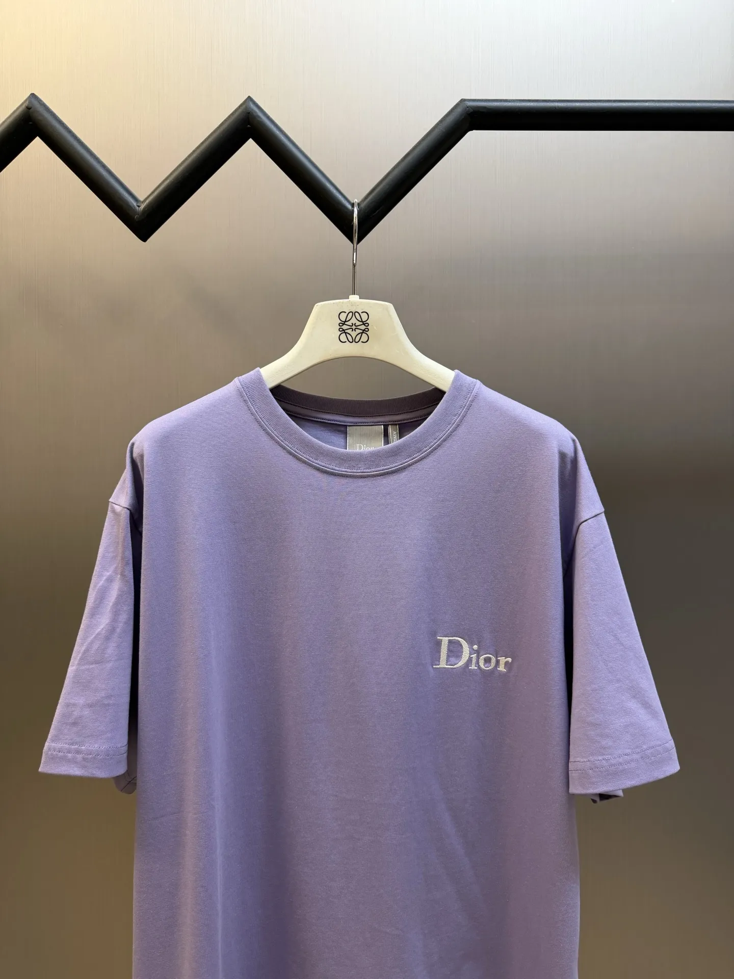 Logo-Embroidered Cotton Jersey T-Shirt D20519161 — view 2