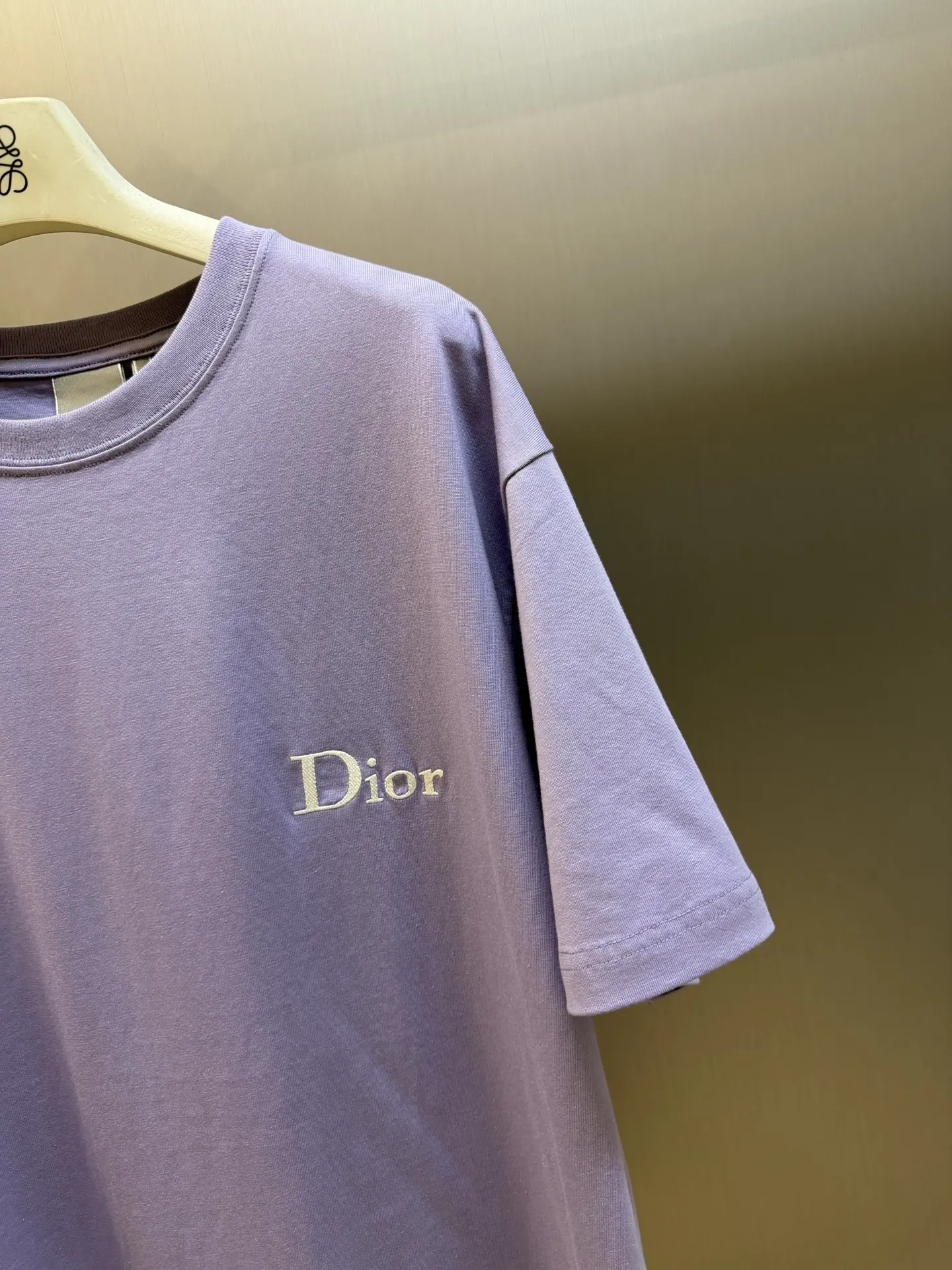 Logo-Embroidered Cotton Jersey T-Shirt D20519161 — view 3