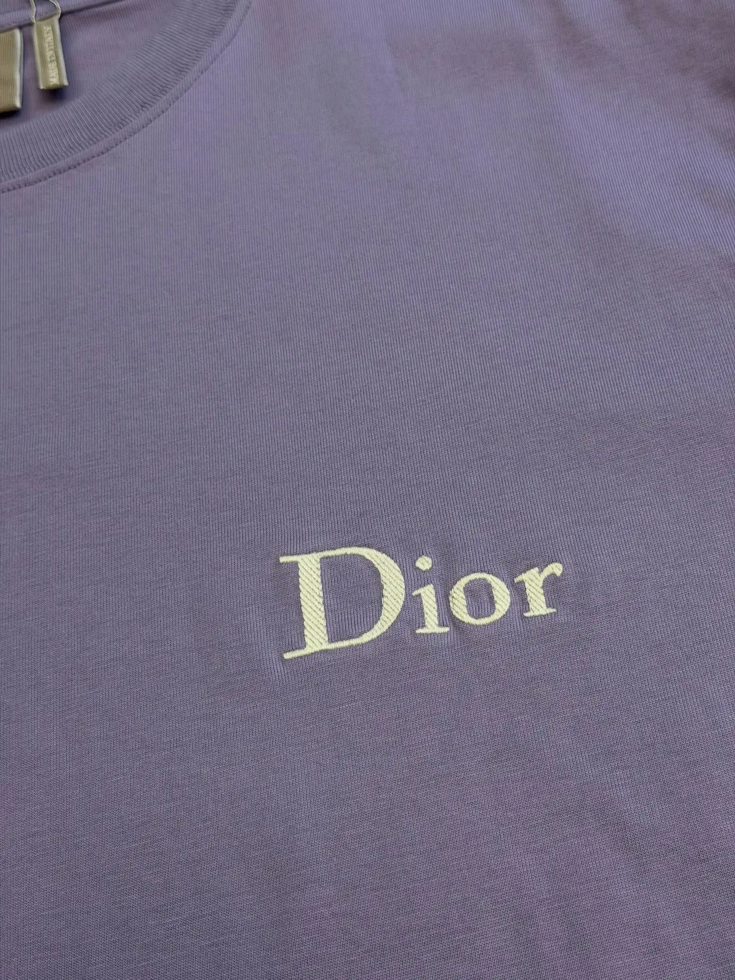 Logo-Embroidered Cotton Jersey T-Shirt D20519161 — view 6